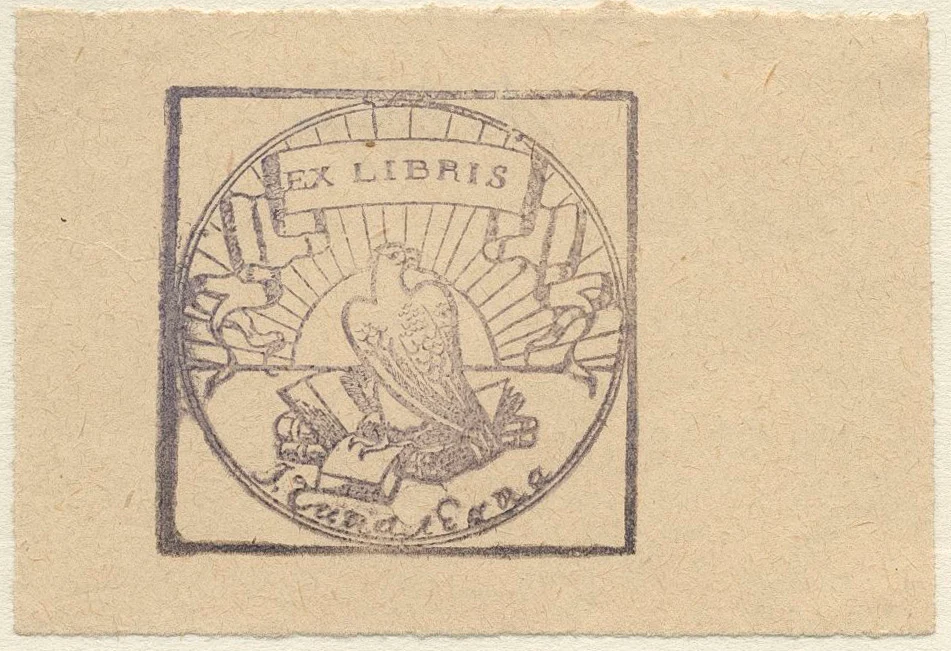 Náhledový obrázek předmětu Ex libris J.[evhena] Čykalenka