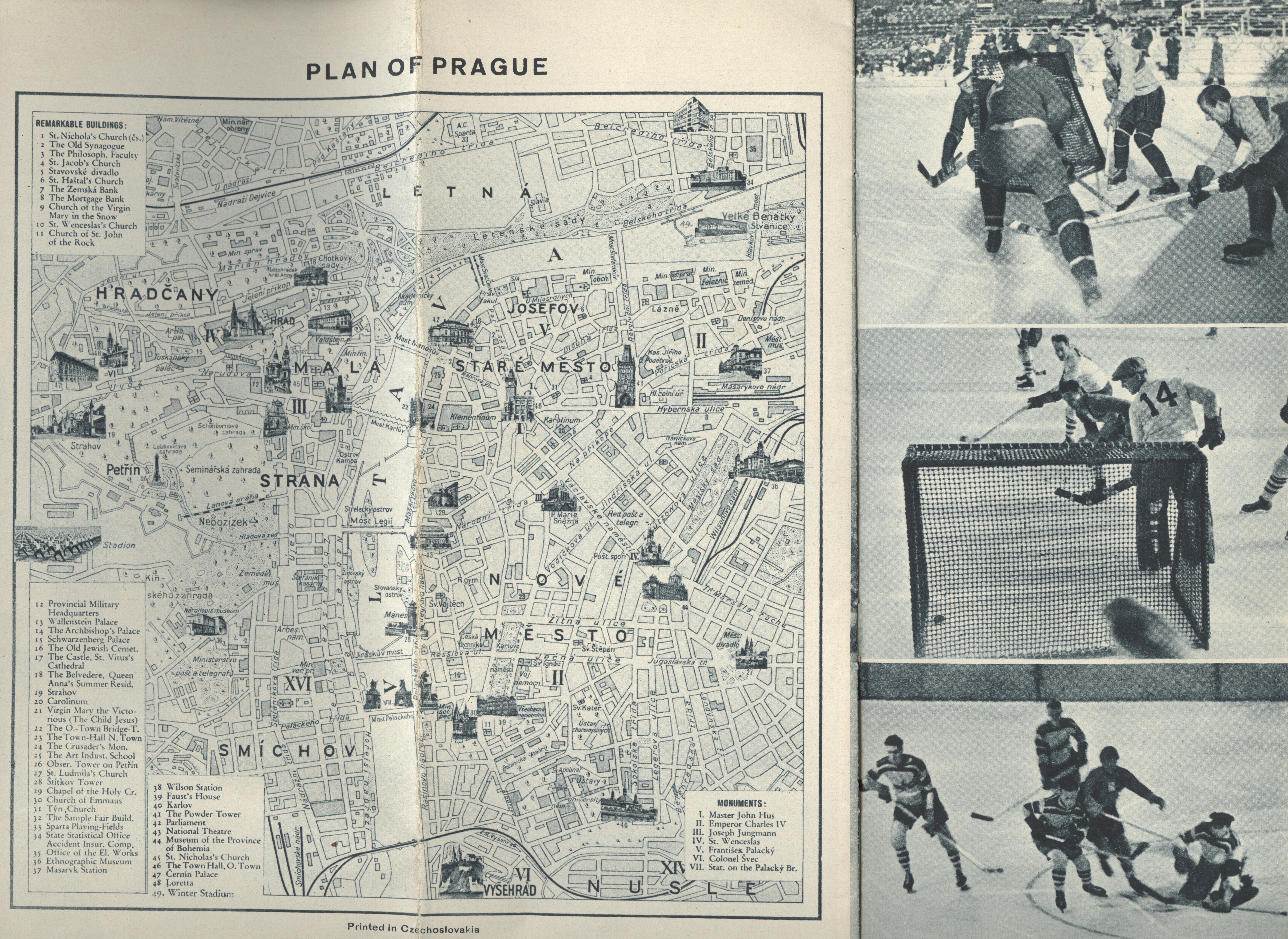 Náhledový obrázek Mistrovství světa v ledním hockeyi. Praha 1938 - 3