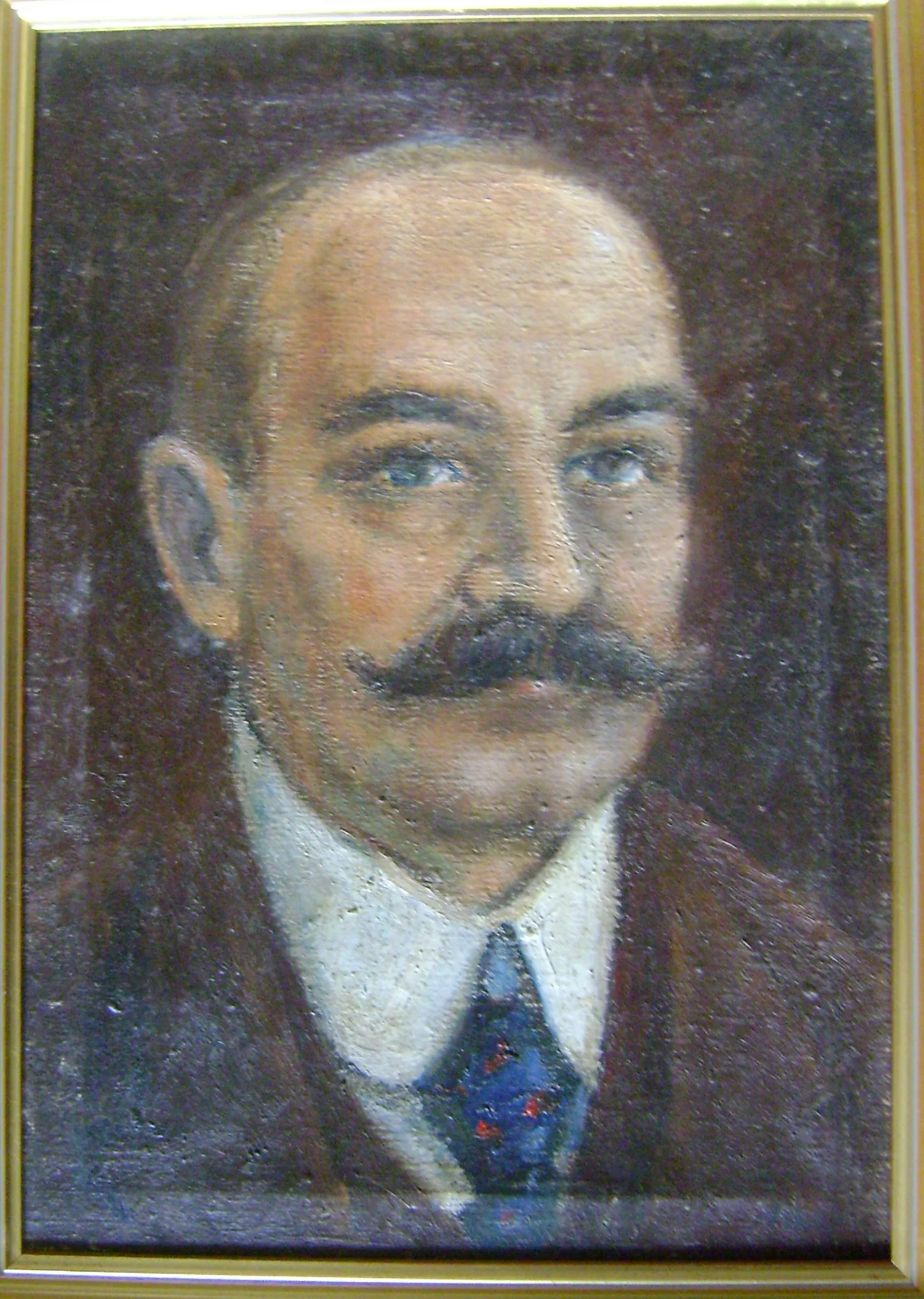 Náhledový obrázek předmětu Obraz portrét arch. Jaromíra Kudrny