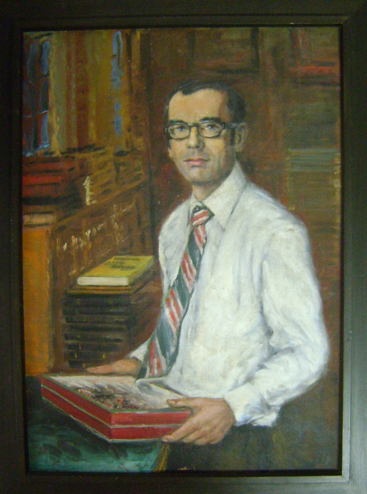 Náhledový obrázek Obraz portrét Dr. Otakara Kudrny - 1