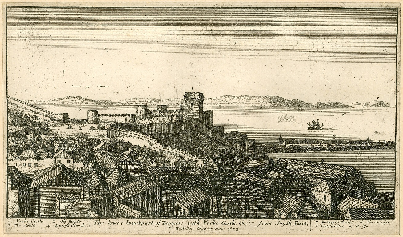 Náhledový obrázek Vnitřní část Tangeru s York Castle od jihovýchodu - 1