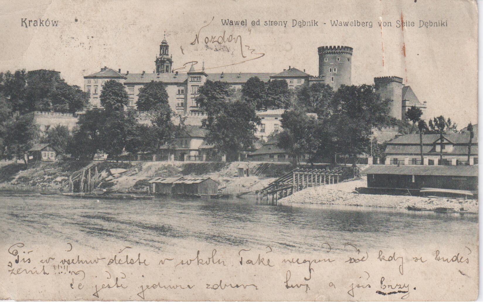 Náhledový obrázek Pohlednice Krakova - 1