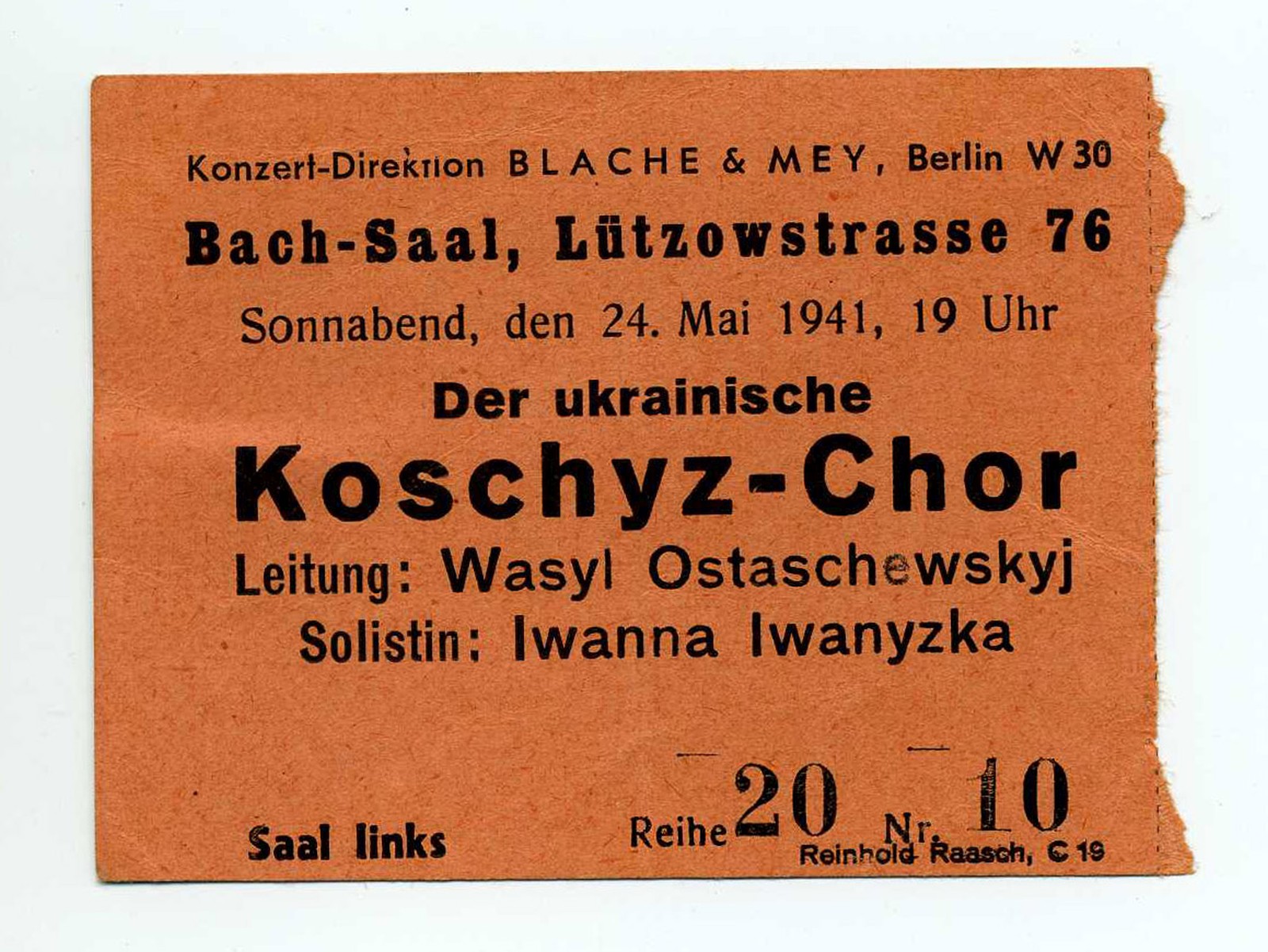 Náhledový obrázek Koncert Ukrajinského sboru O. Košyce - 1