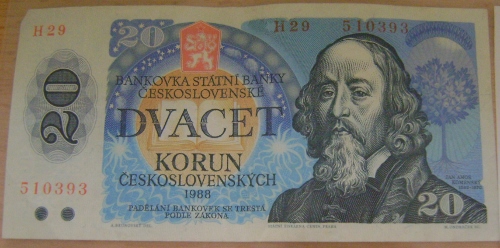 Náhledový obrázek Bankovka československá - 2