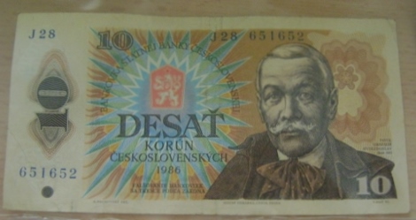 Náhledový obrázek Bankovka československá - 1