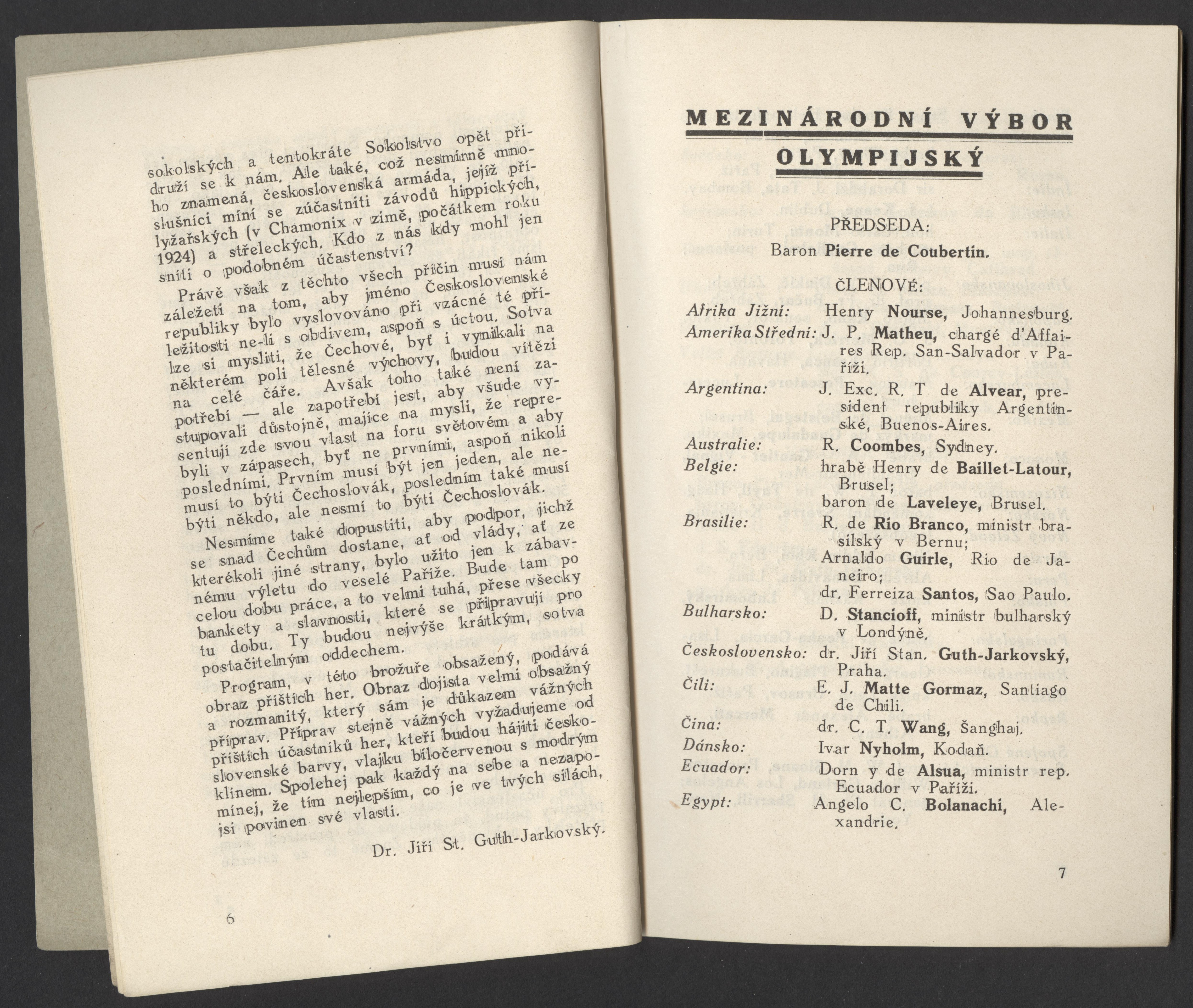 Náhledový obrázek Celkový program olympijských her 1924 - 1