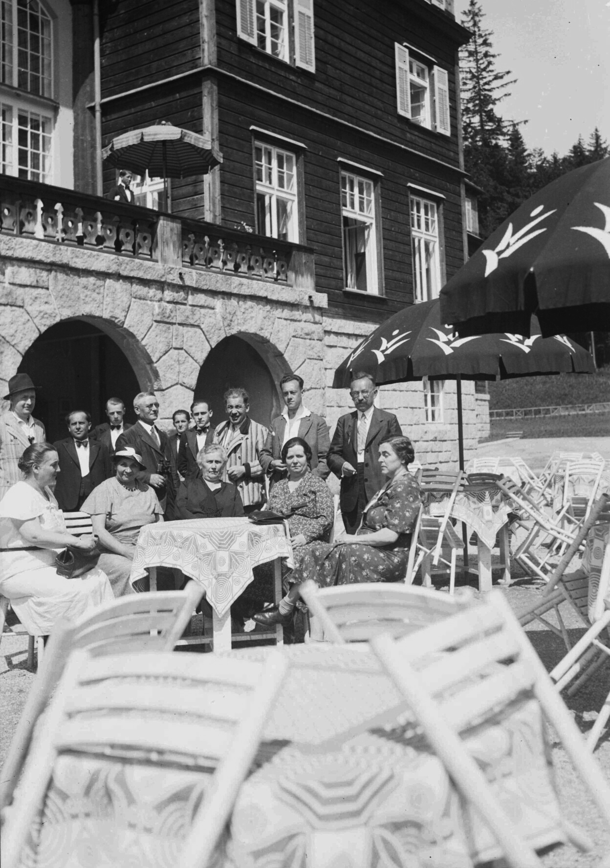 Náhledový obrázek A. M. Schoss: Karlova Studánka (čb. fotografie) - 1