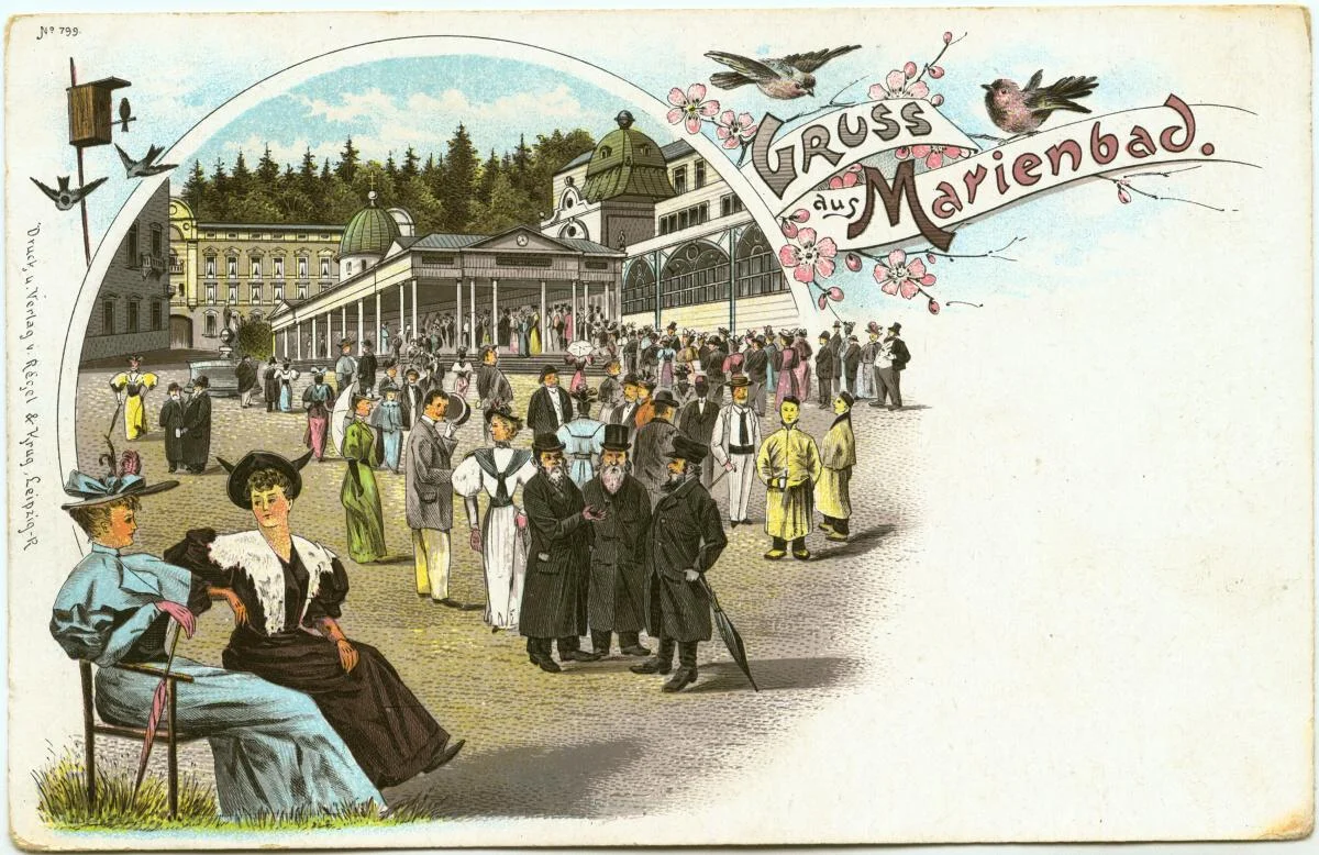 Náhledový obrázek předmětu Pohlednice Mariánské Lázně
