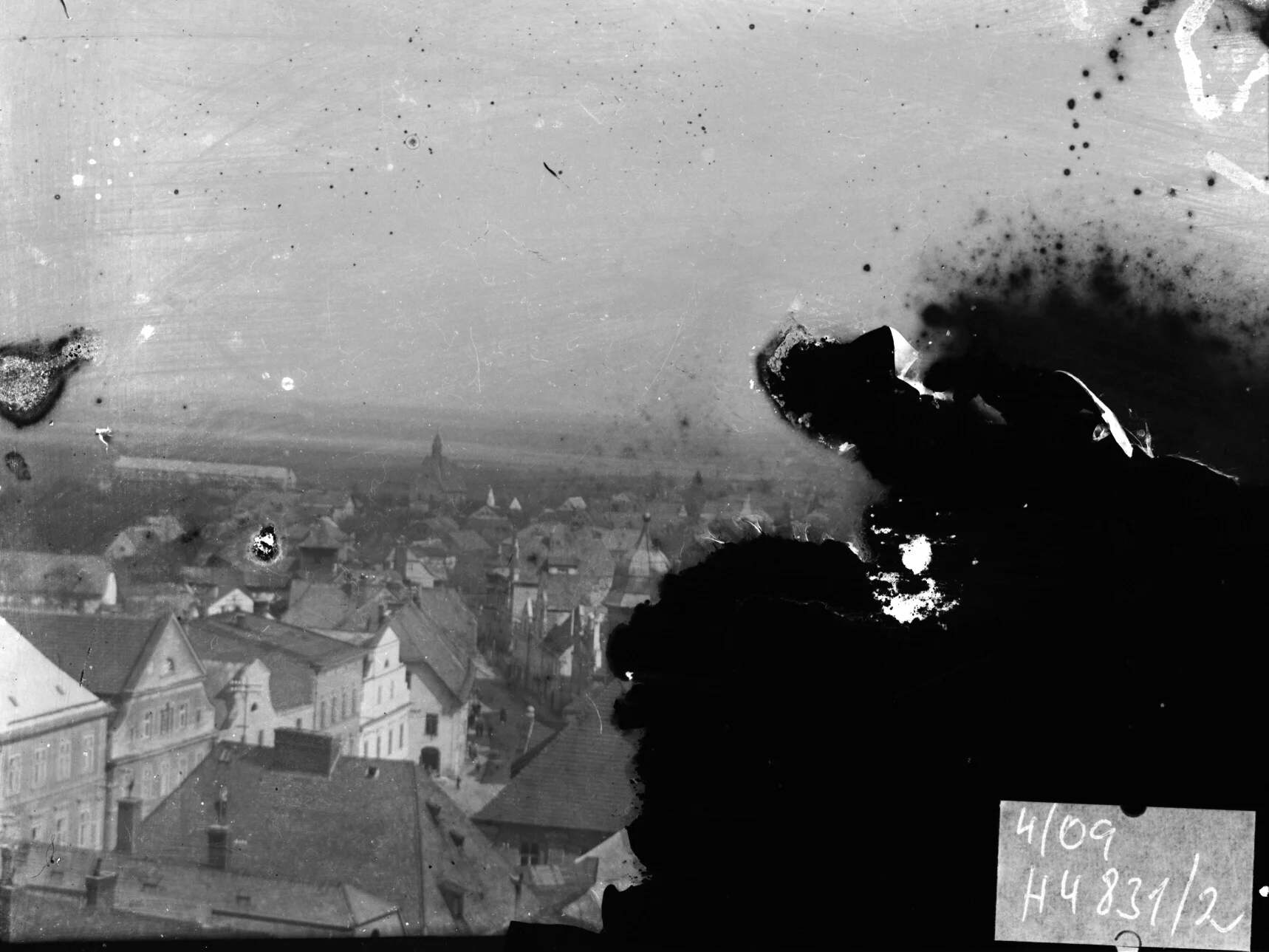 Náhledový obrázek předmětu Javorník (skleněný negativ)