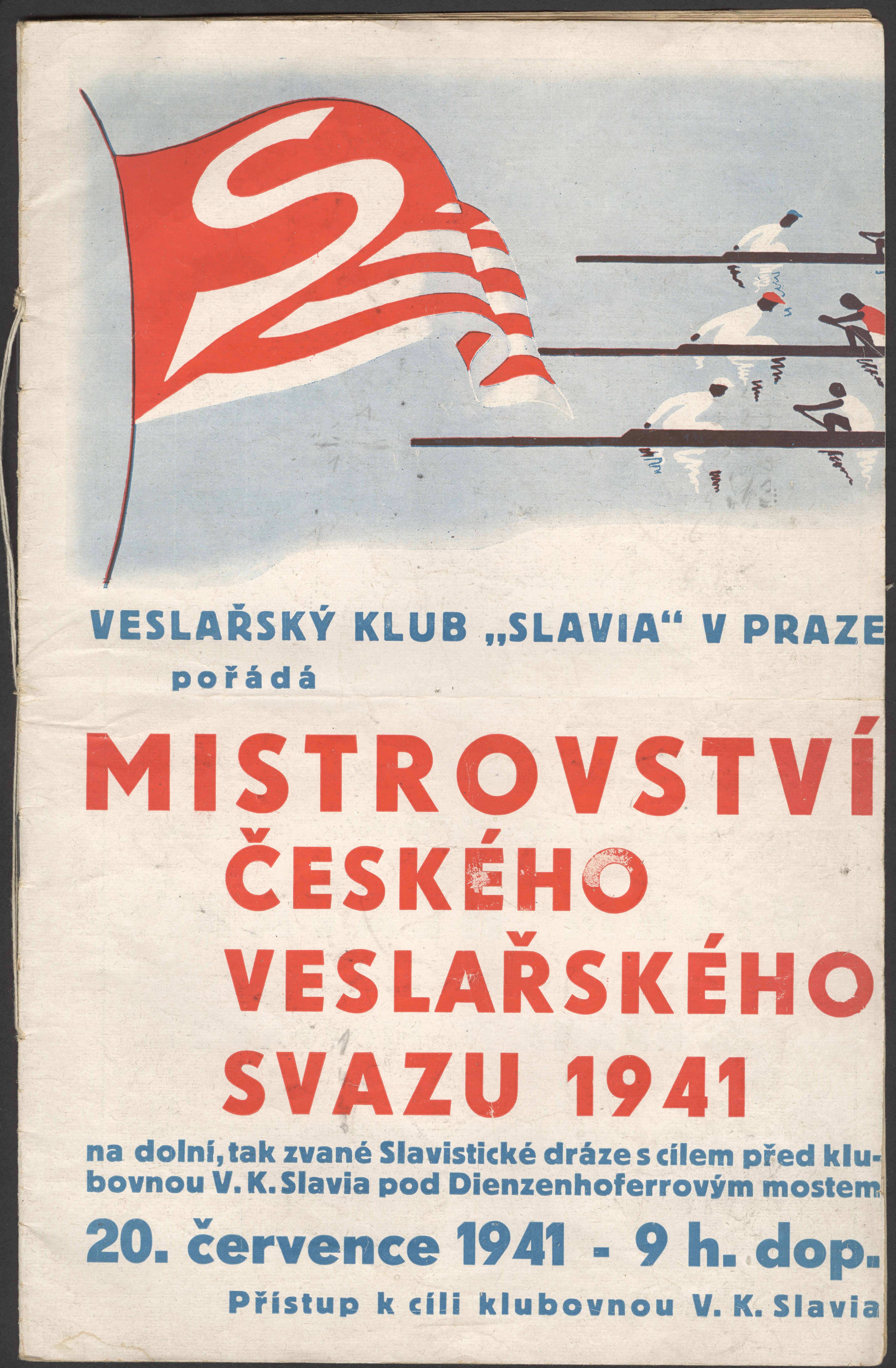 Náhledový obrázek Mistrovství Českého veslařského svazu 1941 - 3