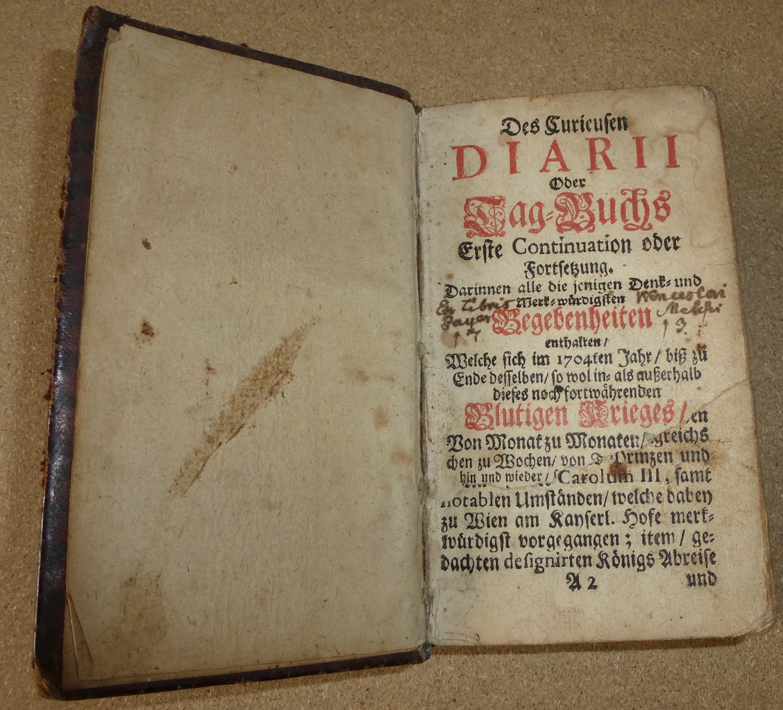 Náhledový obrázek Des zurieusen Diari oder Tag - buchs - 2