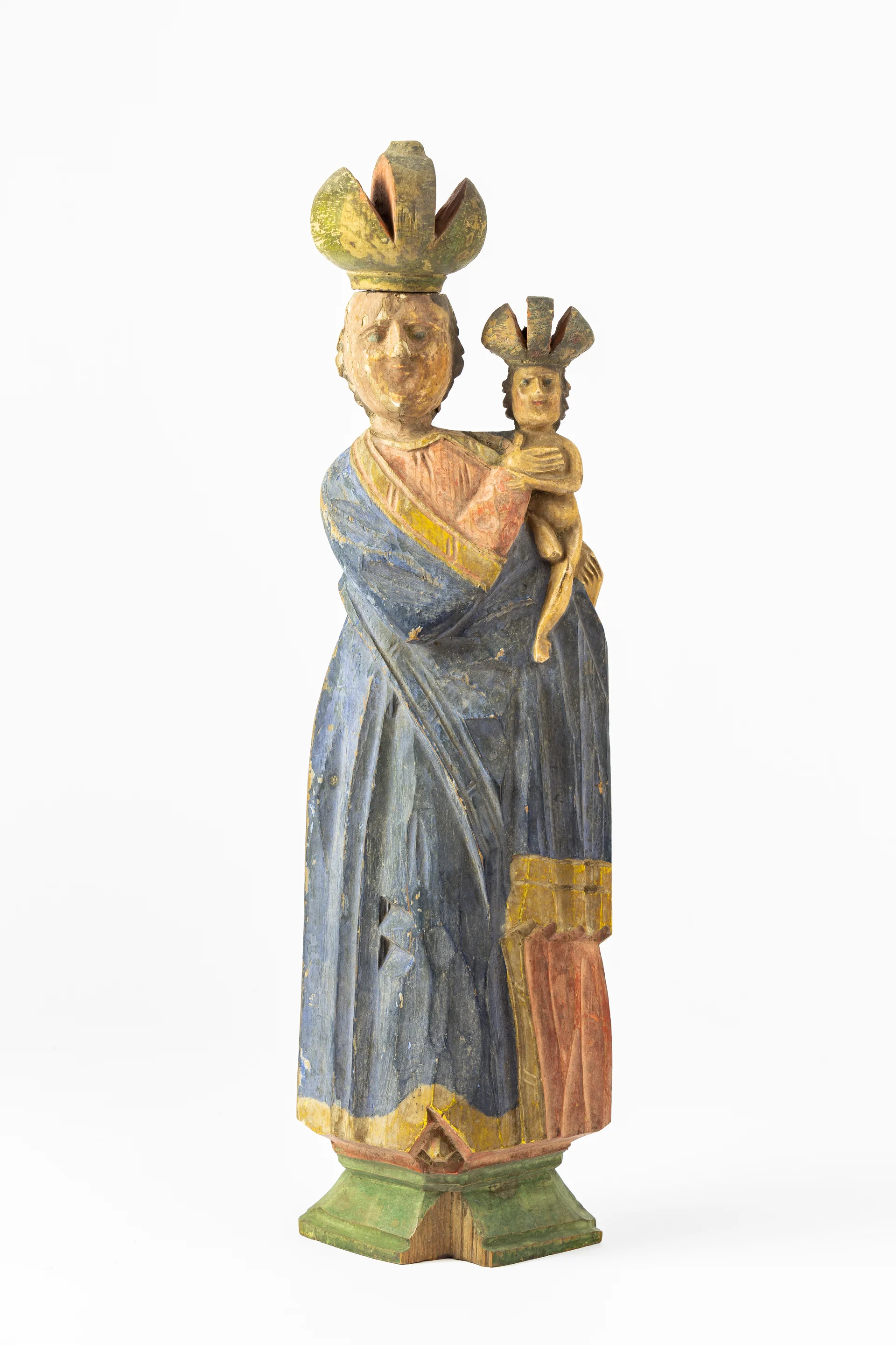 Náhledový obrázek předmětu Vyřezávaná Madonna s Ježíškem
