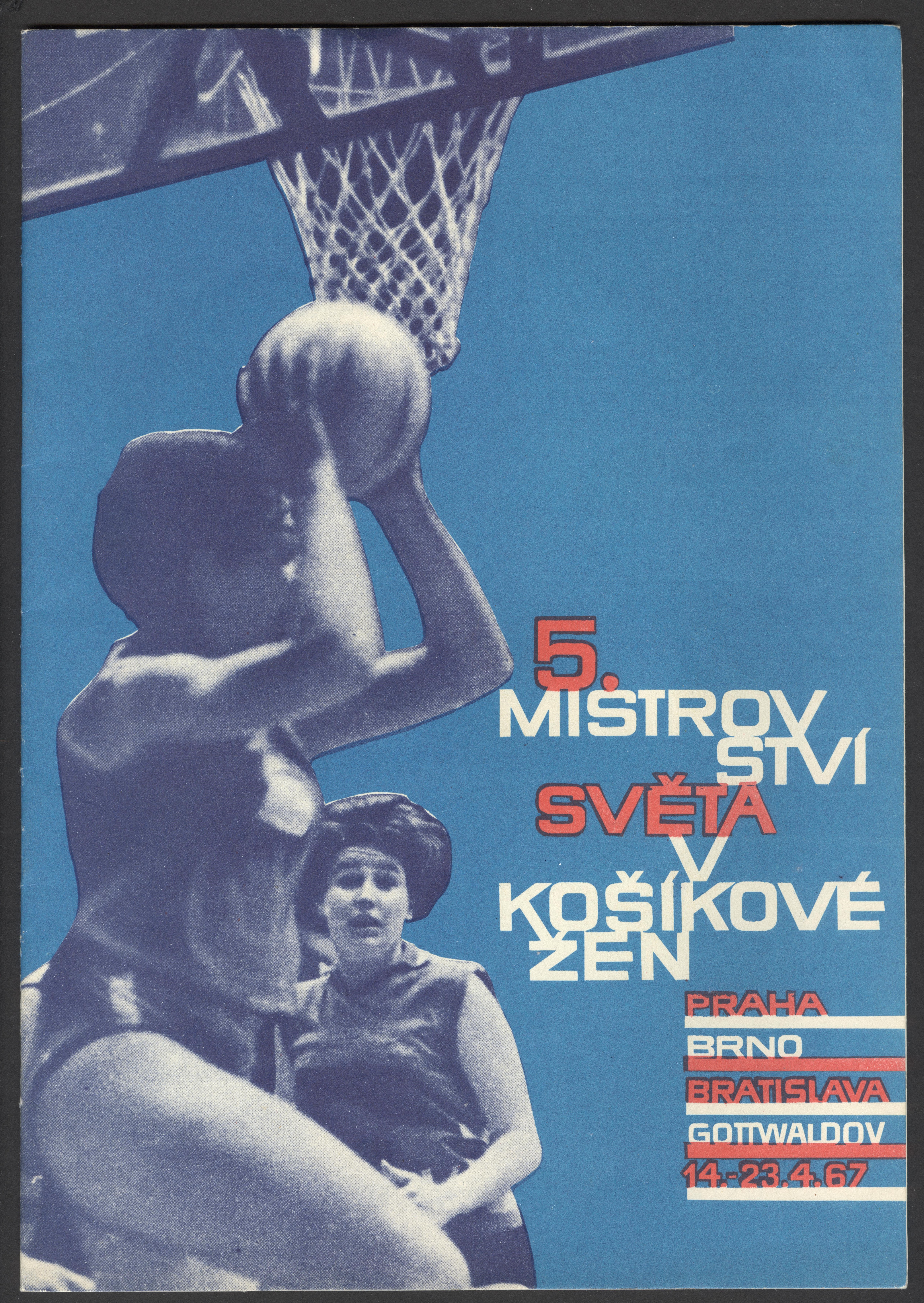 Náhledový obrázek Mistrovství světa v košíkové žen. Československo 1967 - 1