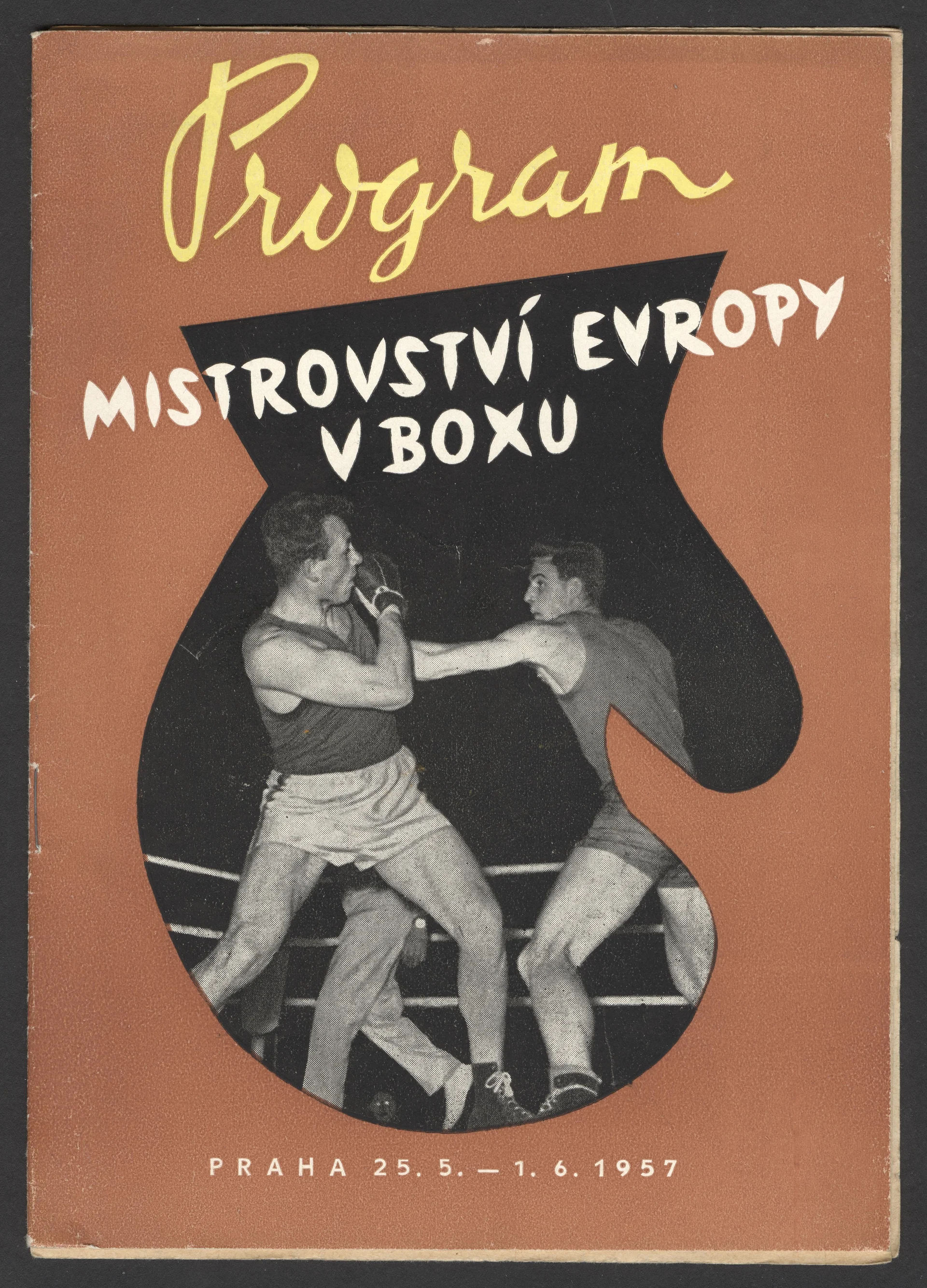 Náhledový obrázek předmětu Mistrovství Evropy v boxu. Praha 1957