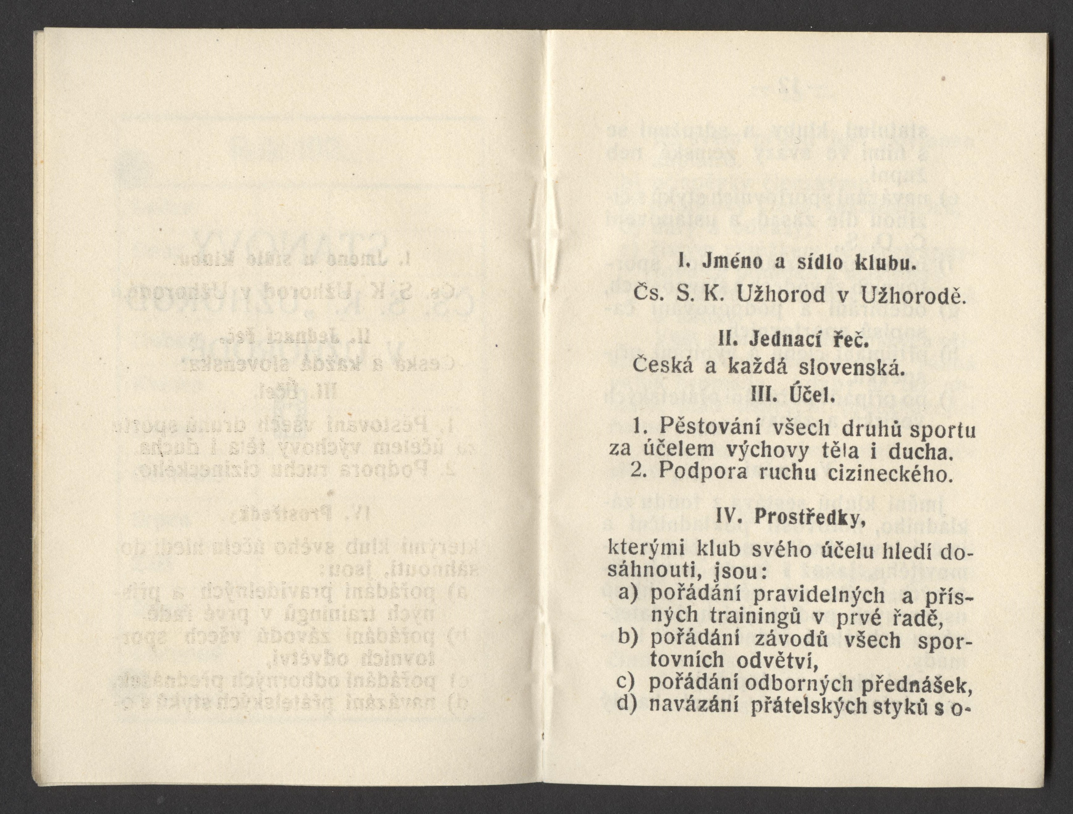 Náhledový obrázek Čs. S. K. Užhorod - 3