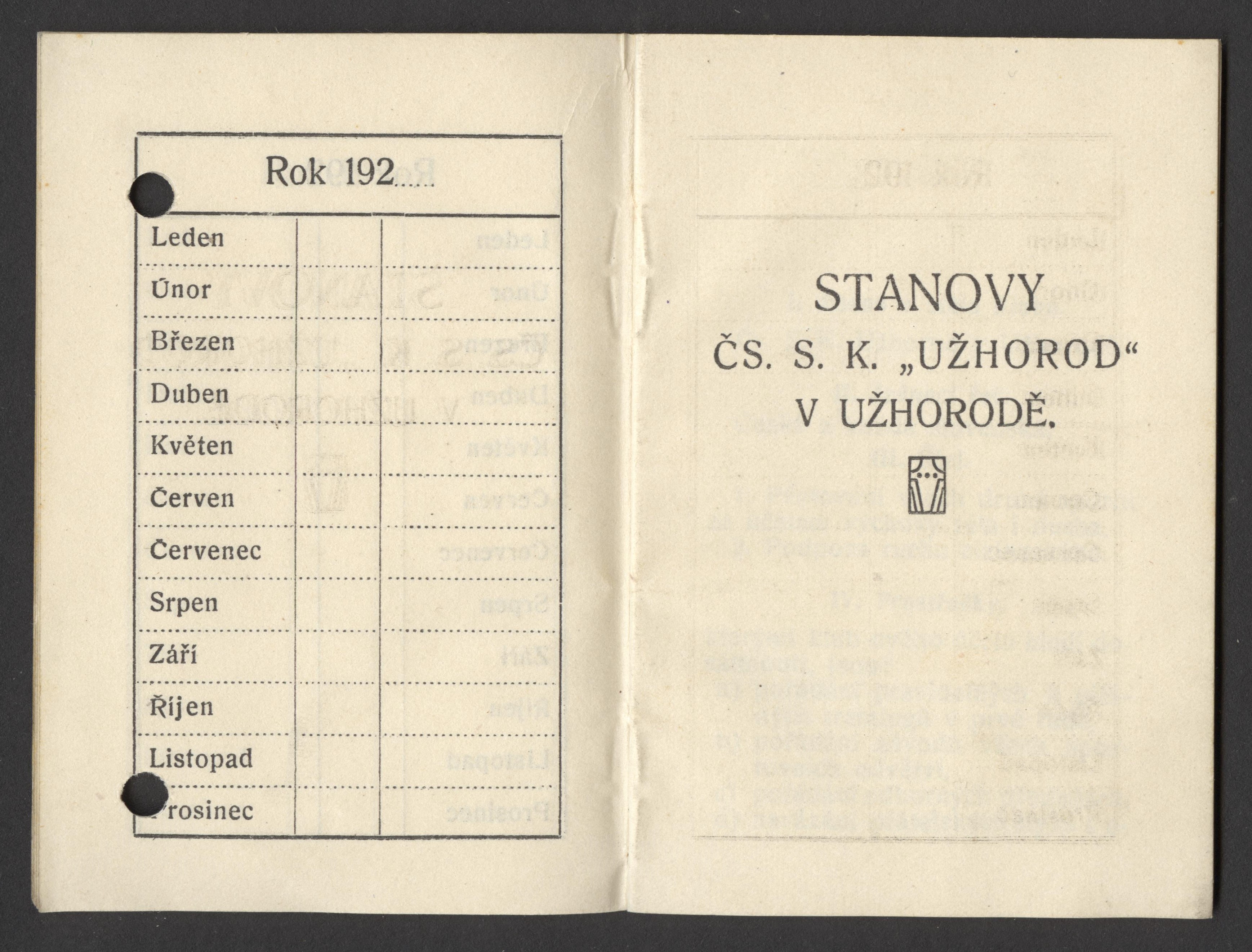 Náhledový obrázek Čs. S. K. Užhorod - 14