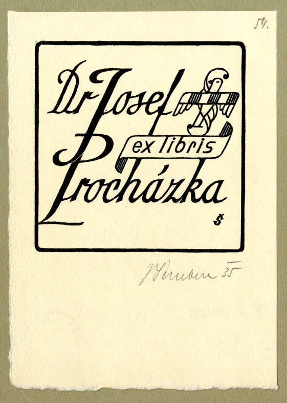 Náhledový obrázek Exlibris - 1