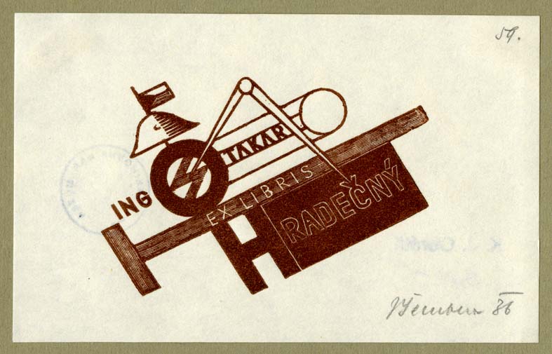 Náhledový obrázek Exlibris - 1