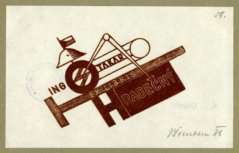 Náhledový obrázek předmětu Exlibris