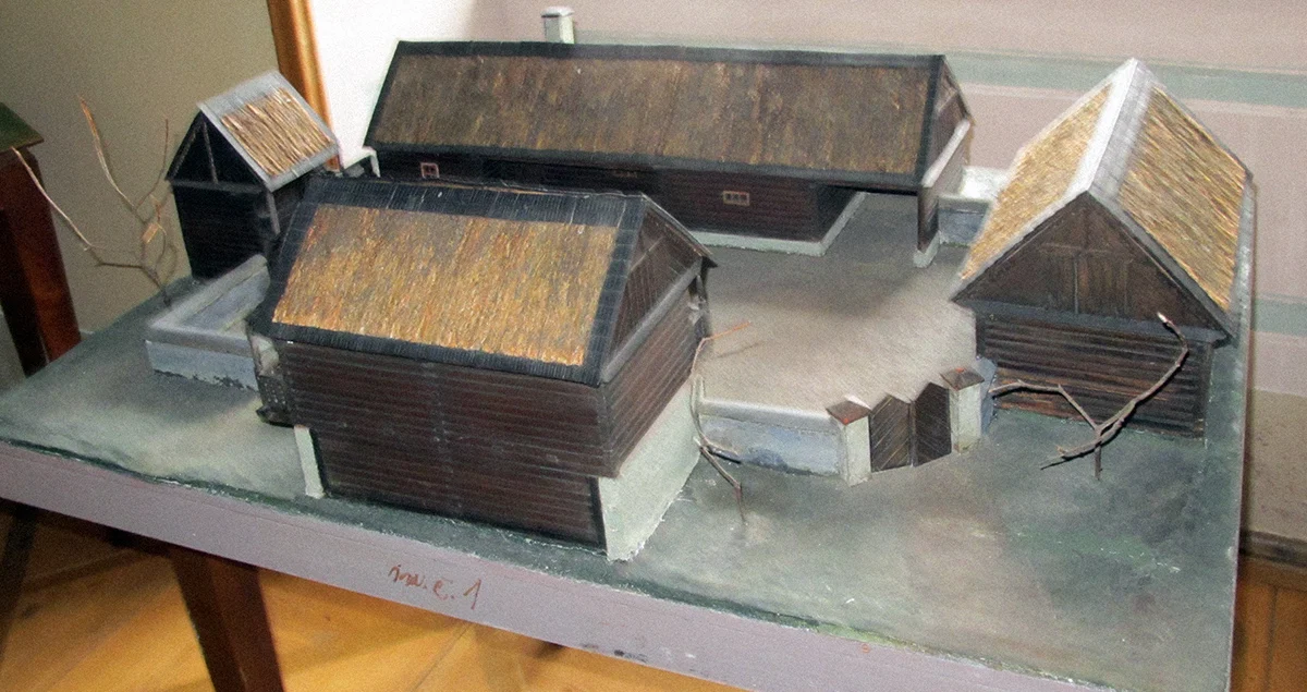 Náhledový obrázek předmětu Model  usedlosti v Radějově