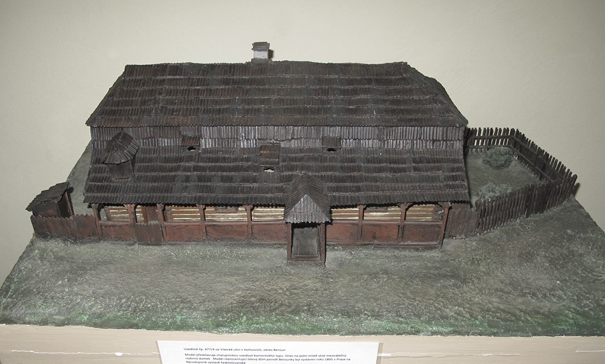 Náhledový obrázek Model usedlosti ve Velké Vísce u Hořovic - 1