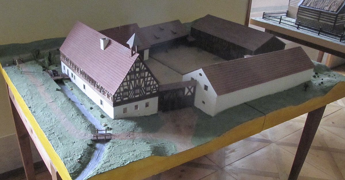 Náhledový obrázek Model mlýna z Podkrušnohoří - 1