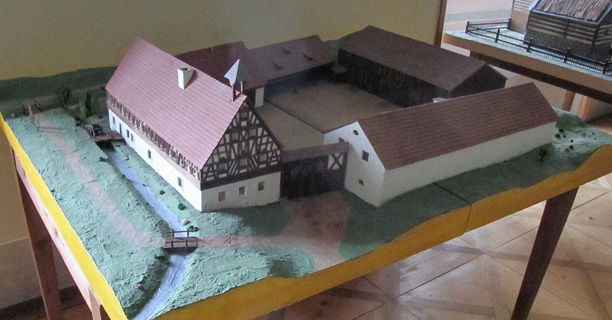 Náhledový obrázek předmětu Model mlýna z Podkrušnohoří