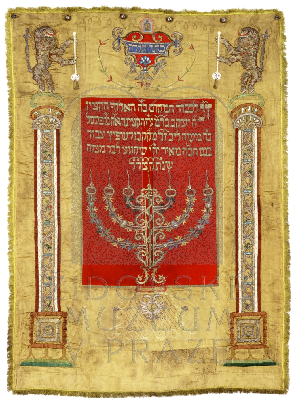 Náhledový obrázek Synagogální opona - 1