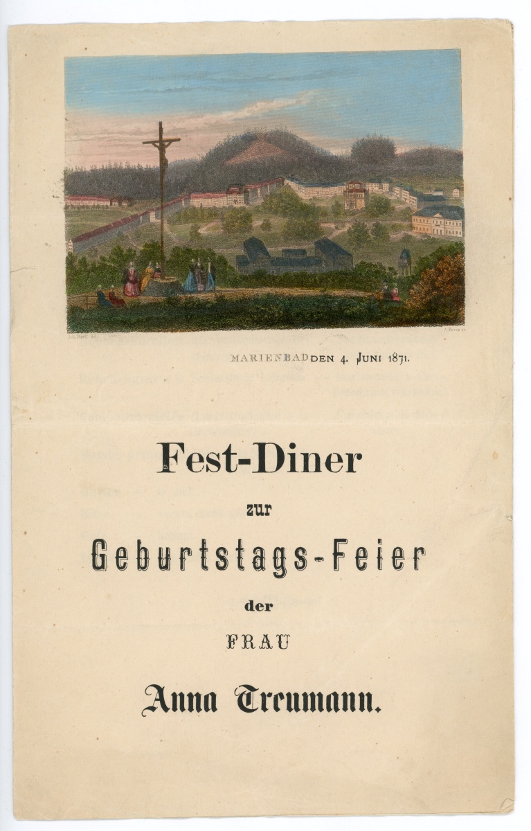 Náhledový obrázek Menu slavnostní večeře k oslavě narozenin - 1