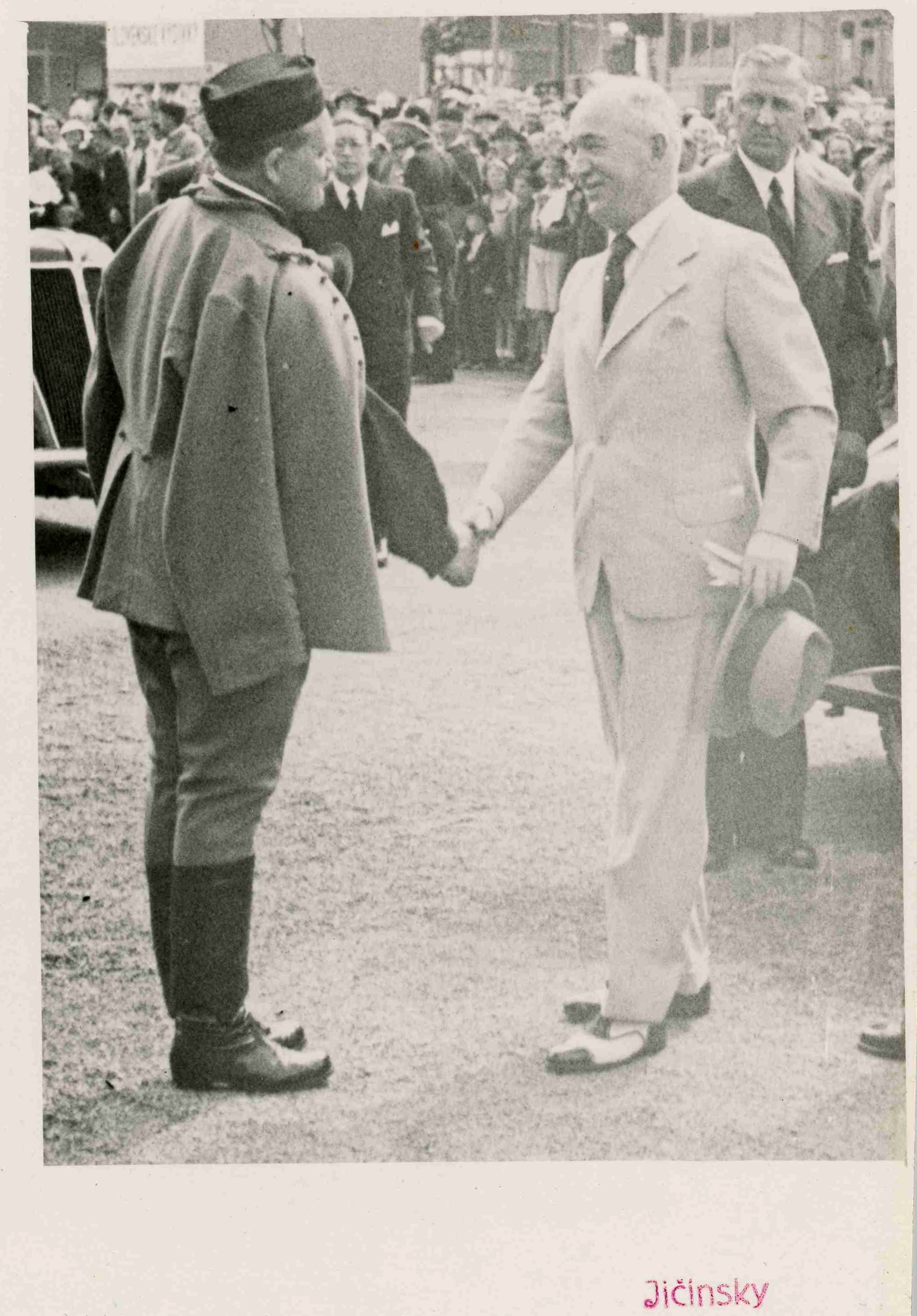 Náhledový obrázek Prezident republiky E. Beneš - 1