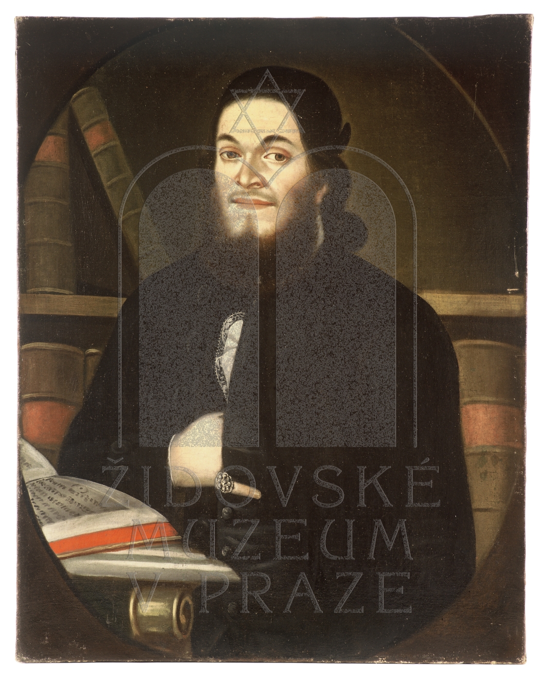 Náhledový obrázek Portrét Wolfa Moschelese (1744-1812) - 1