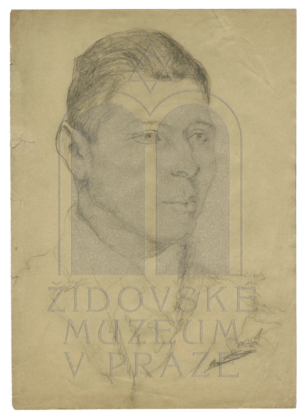 Náhledový obrázek předmětu Portrét Chaima Soutina (1893-1943)