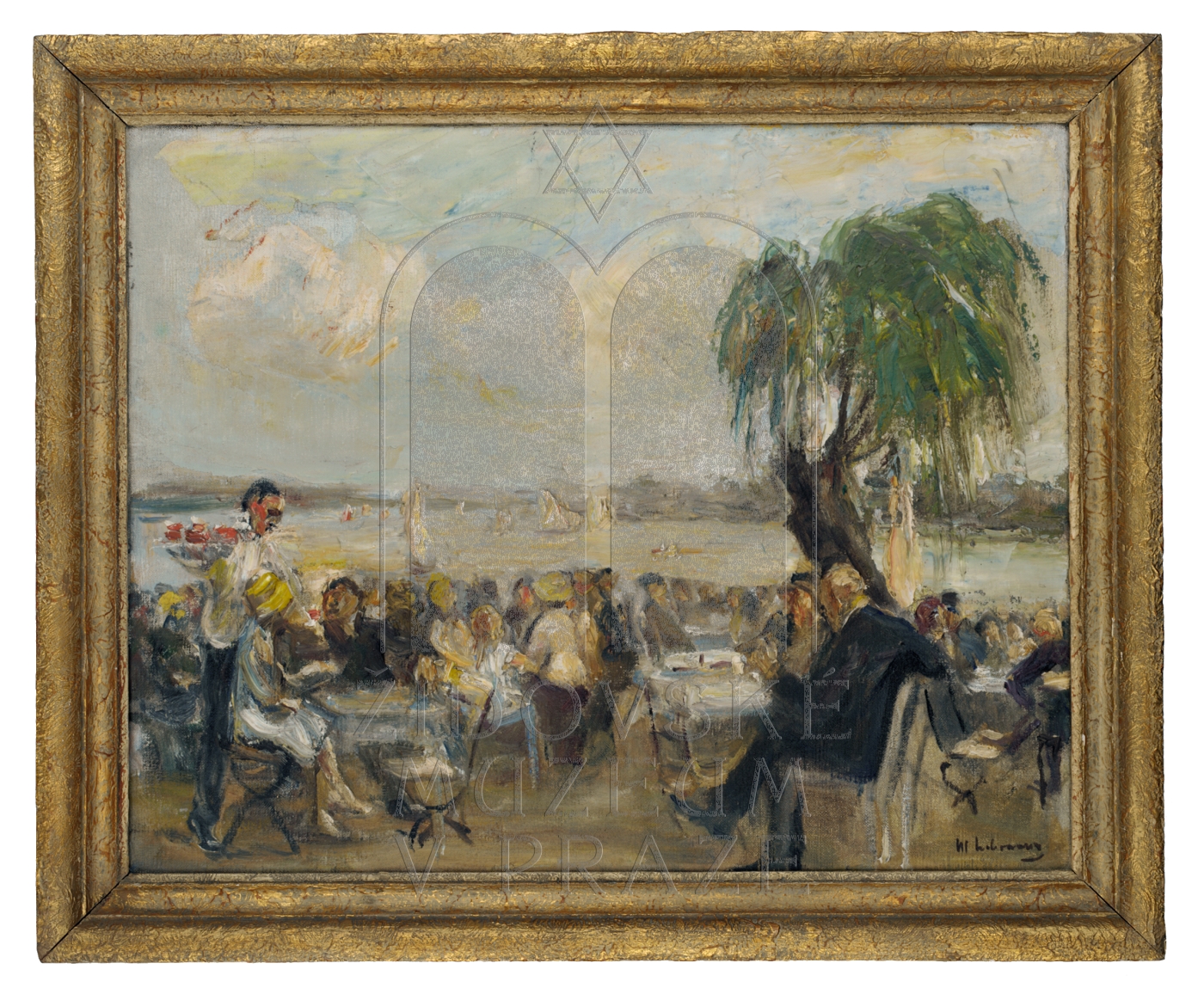 Náhledový obrázek Zahradní restaurace Nikolskoe ve Wannsee, kolem roku 1932 - 1
