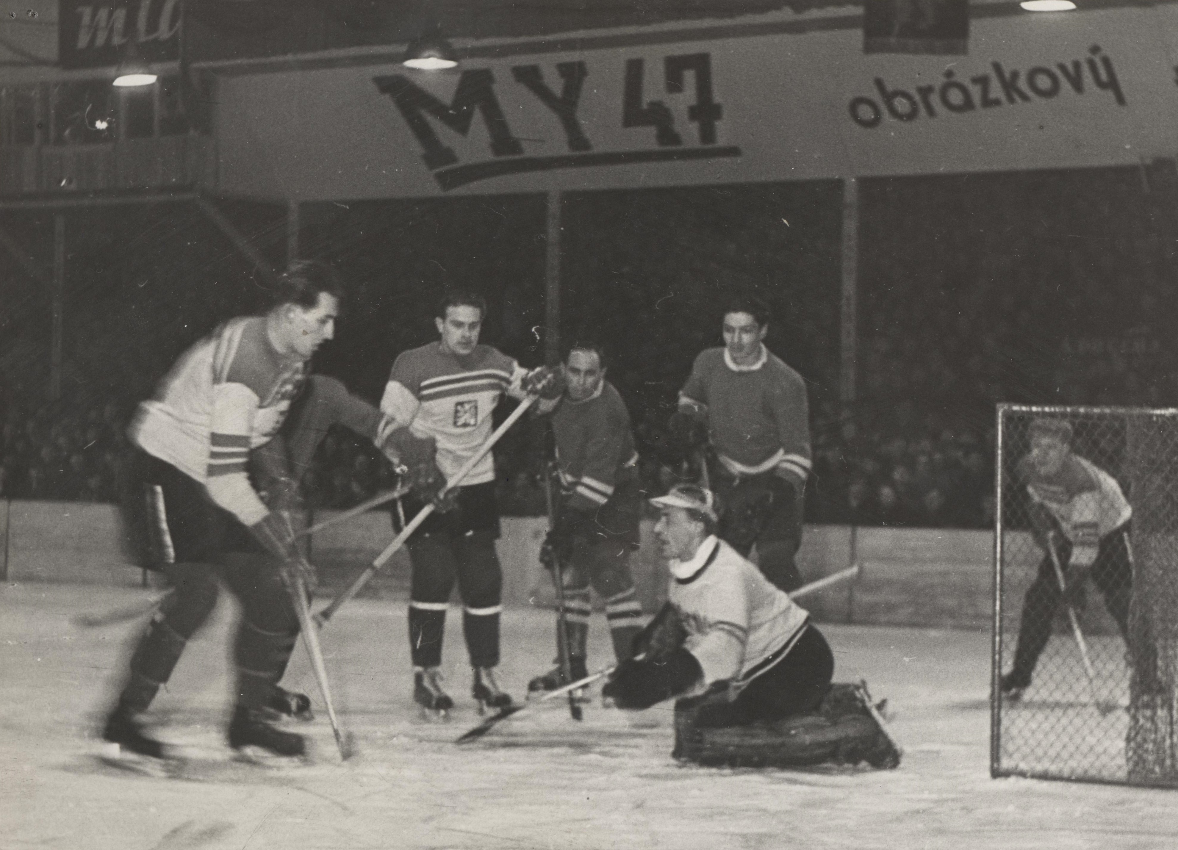 Náhledový obrázek Mistrovství světa v ledním hokeji. Československo 1947 - 1
