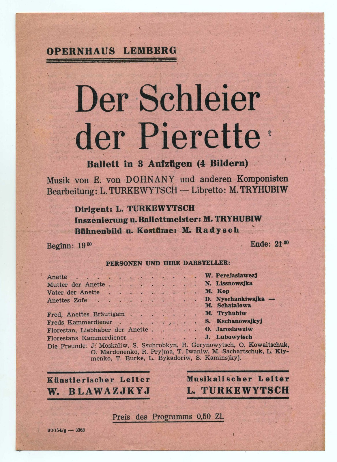Náhledový obrázek „Der Schleier der Pierette “ - 1
