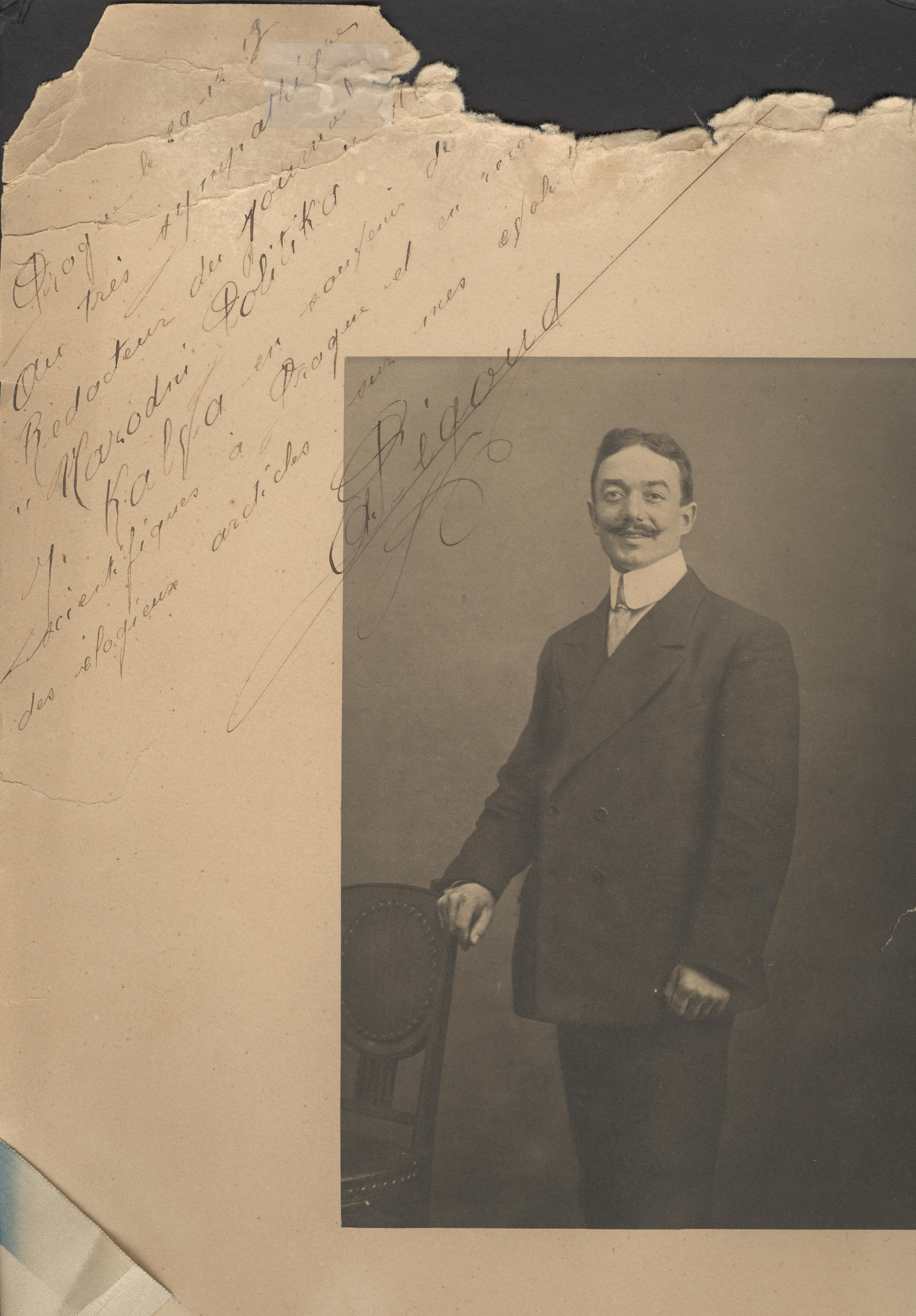 Náhledový obrázek Francouzský letec Adolphe C. Pégoud - 1