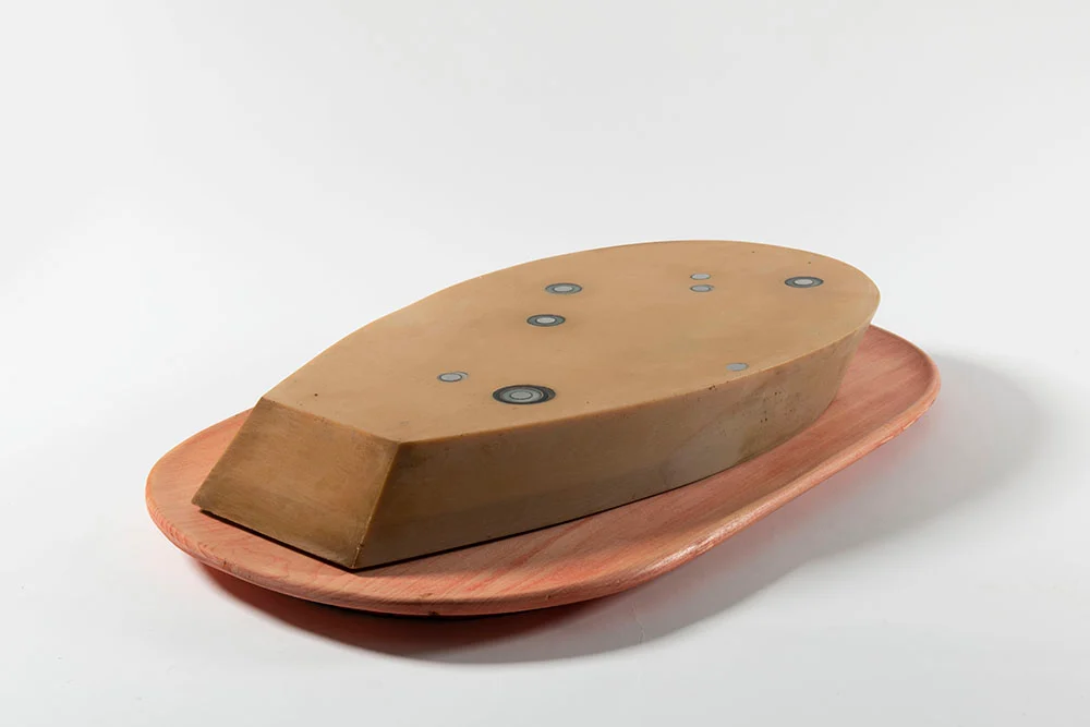 Náhledový obrázek předmětu Sýr vykládaný, růžový tác (Božské substance)