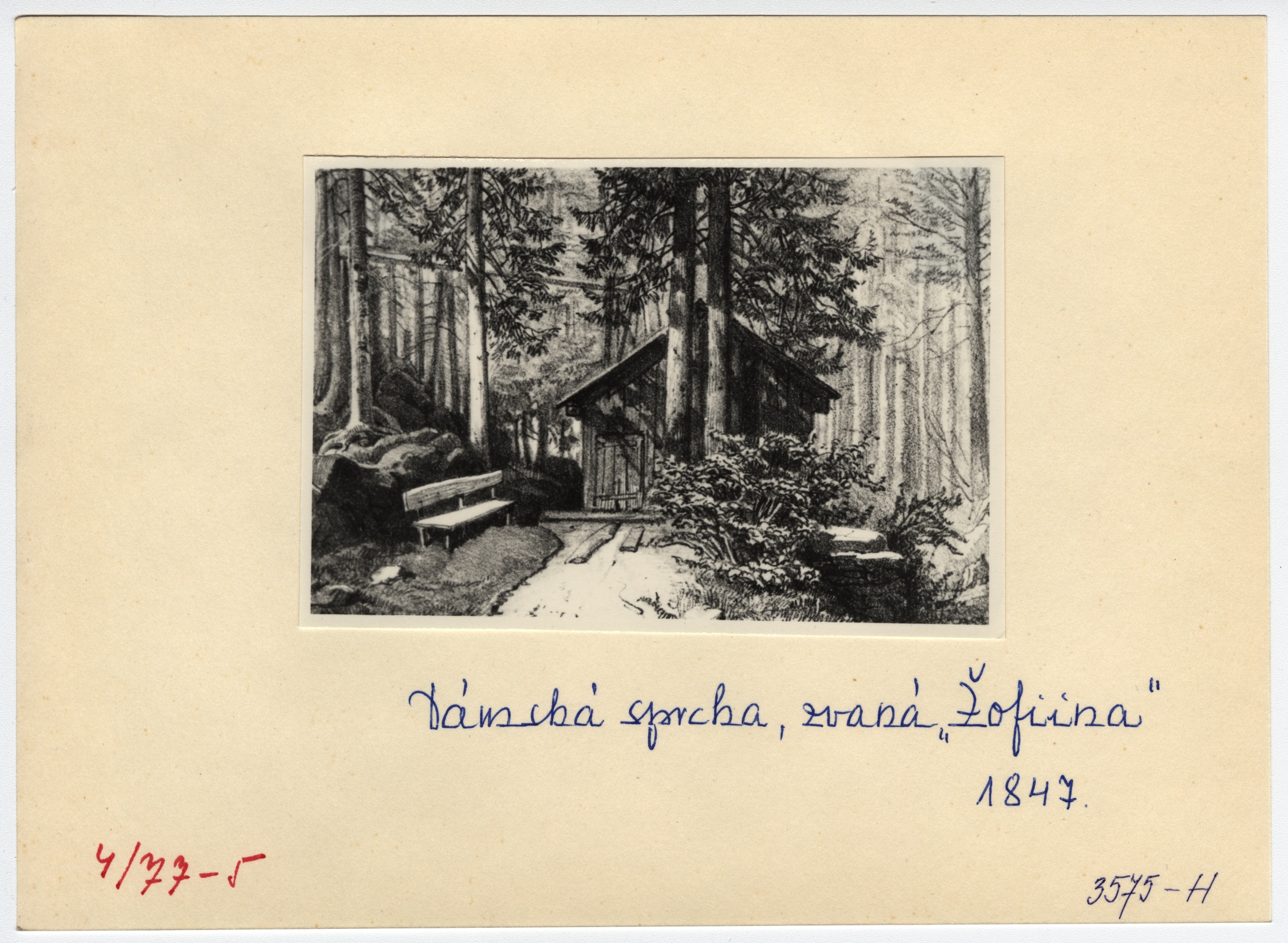 Náhledový obrázek Tzv. Dámská spracha v jesenických lázních (reprofoto) - 2