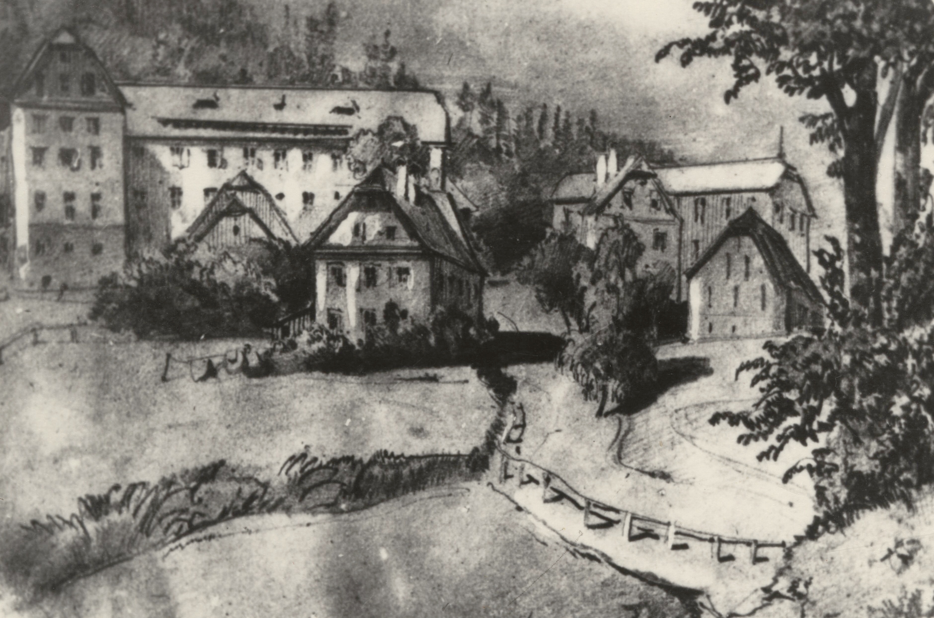 Náhledový obrázek Gräfenberg v roce 1848 (reprofoto) - 1