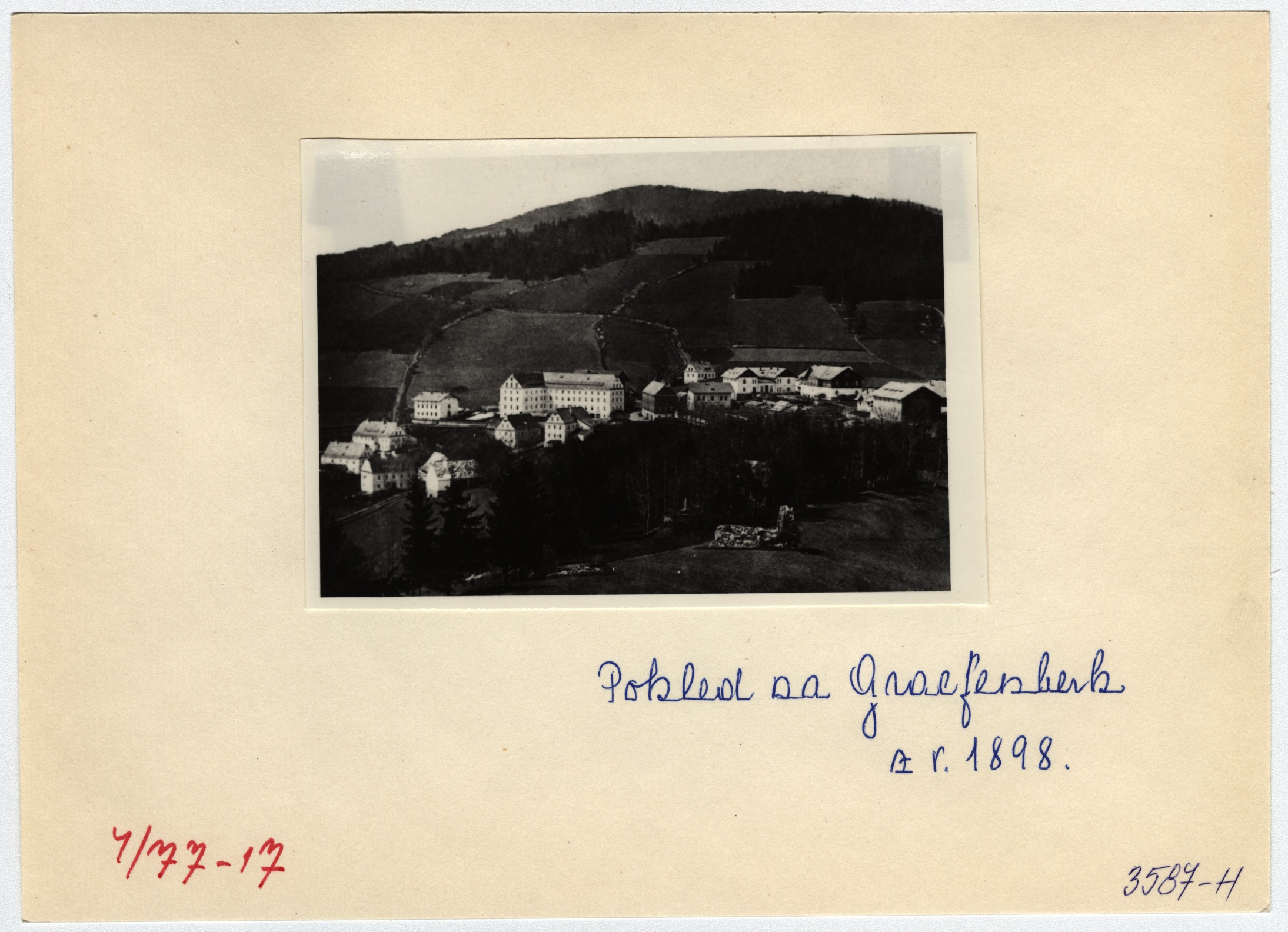 Náhledový obrázek Gräfenberg v roce 1898 (reprofoto) - 2