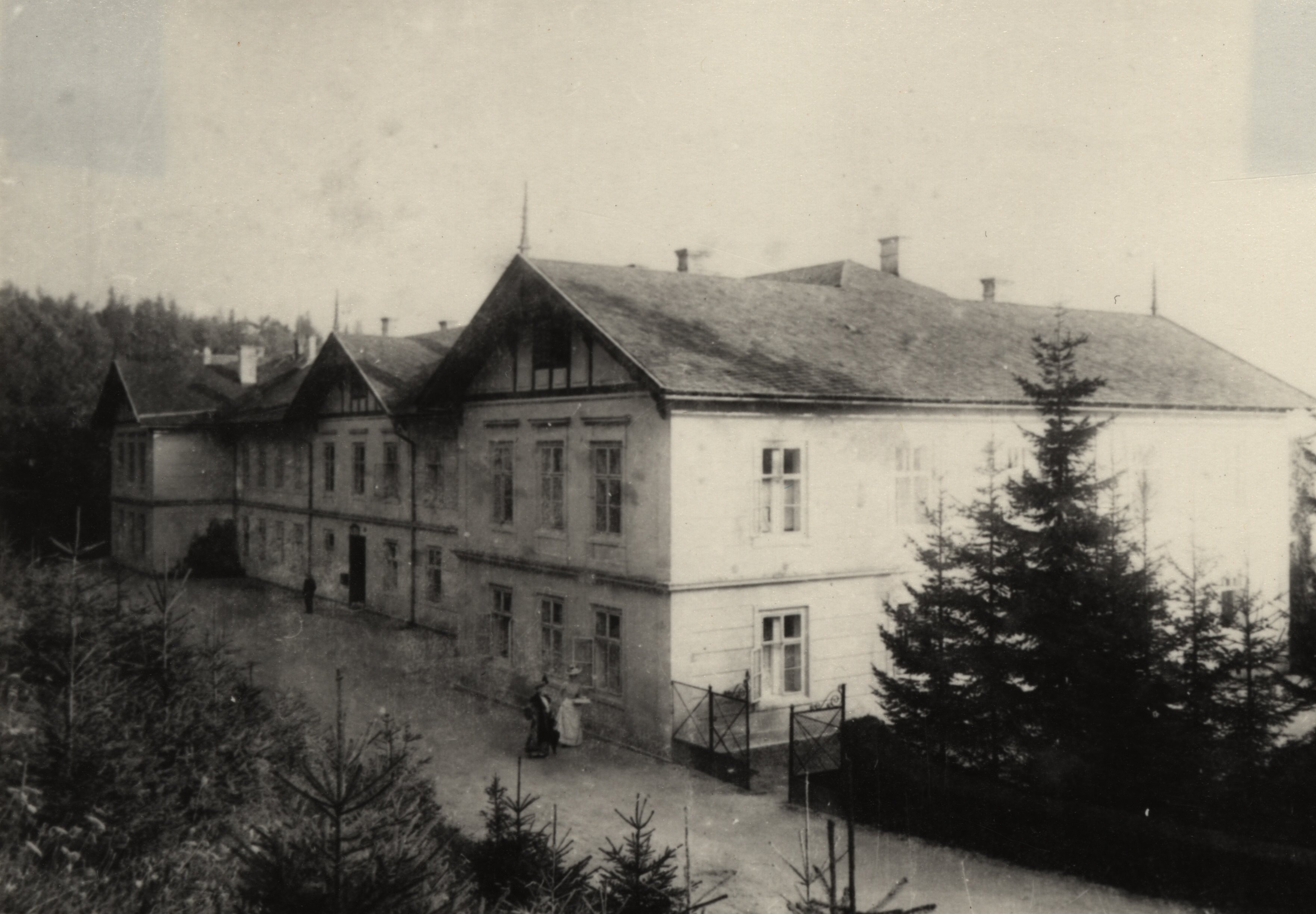 Náhledový obrázek Nový léčebný dům V. Priessnitze v Lázních Jeseník (reprofoto) - 1
