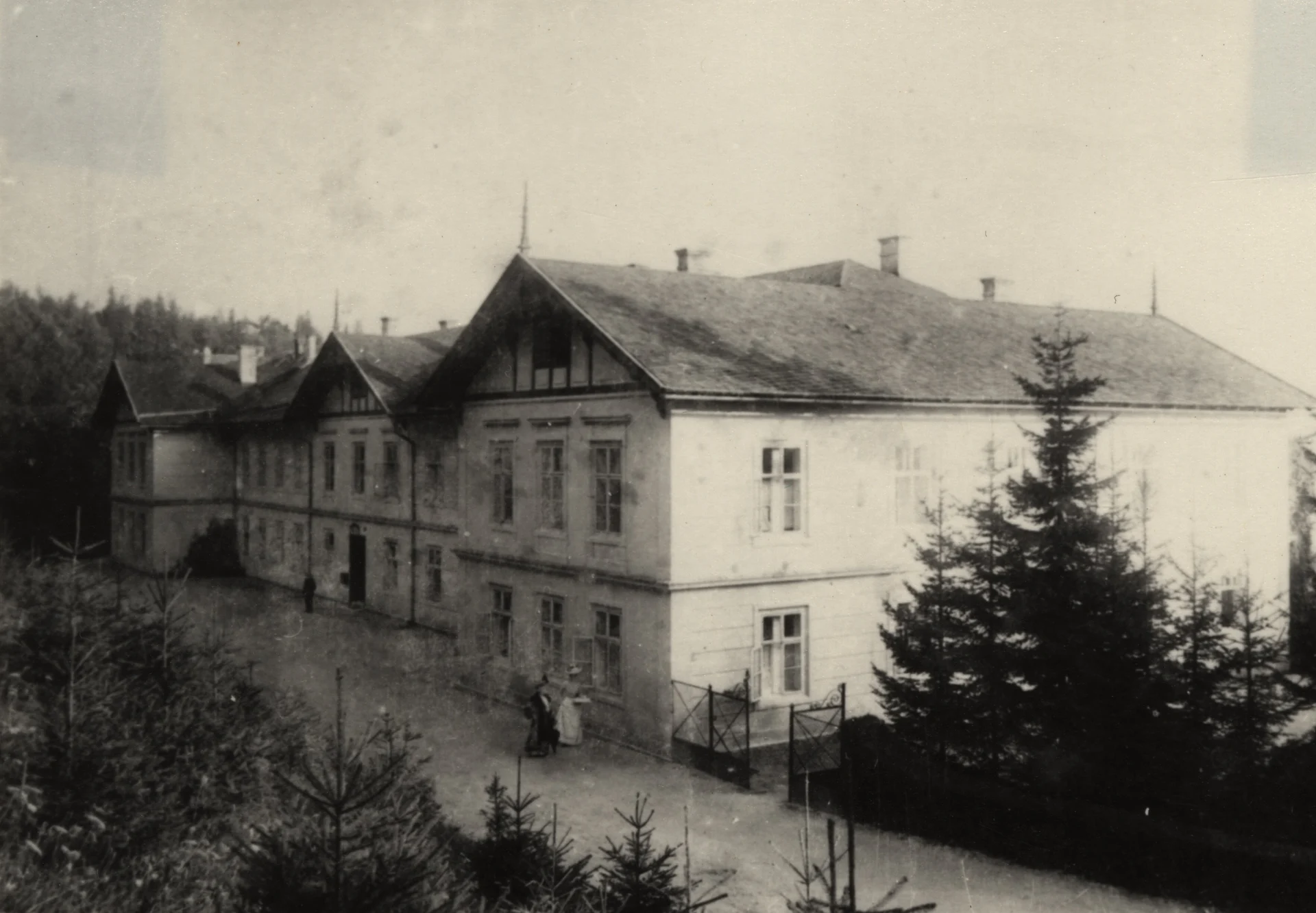 Náhledový obrázek předmětu Nový léčebný dům V. Priessnitze v Lázních Jeseník (reprofoto)