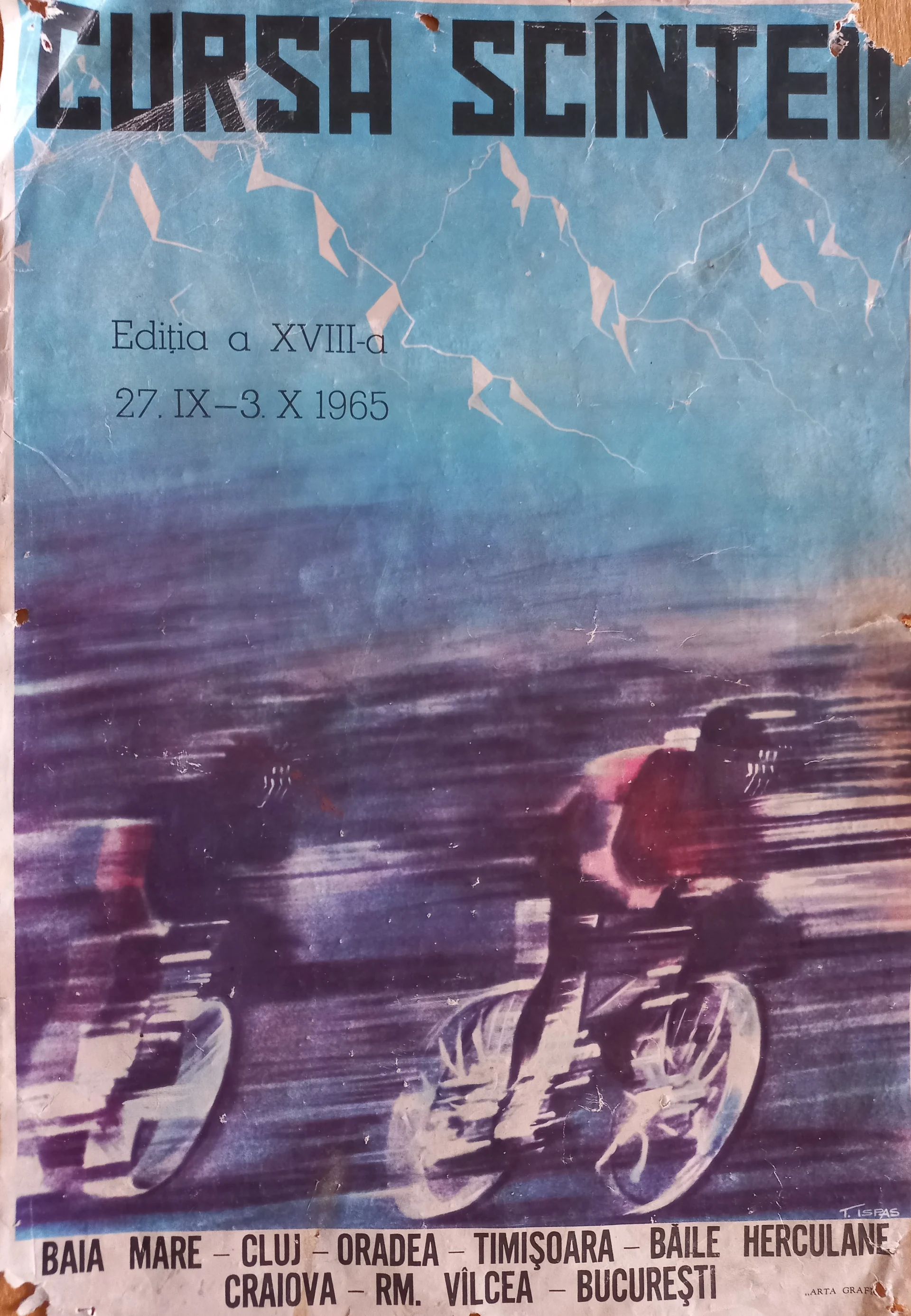 Náhledový obrázek předmětu Cursa Scinteii. Rumunsko 1965