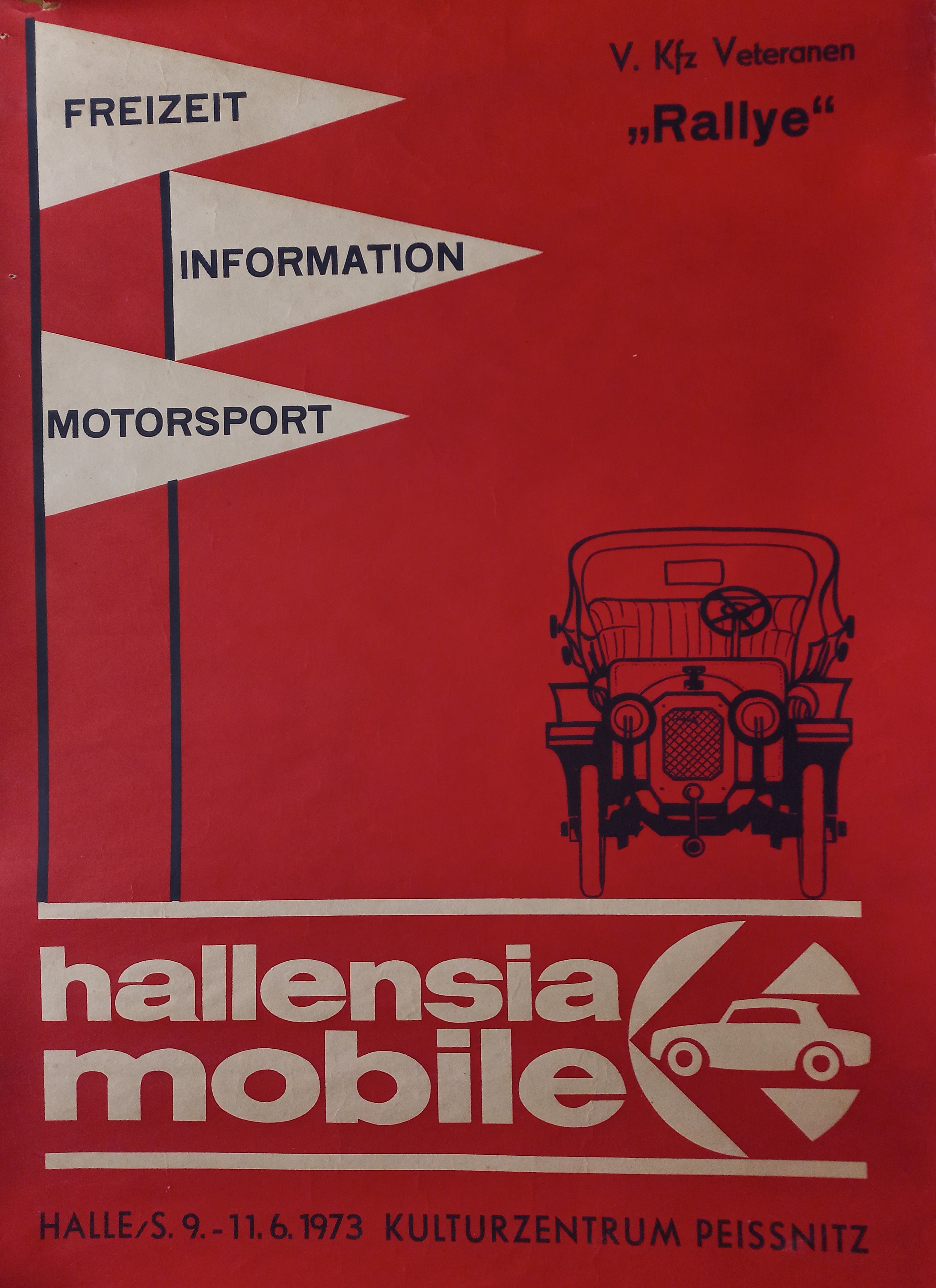 Náhledový obrázek Veteranen Rallye. V. Kfz. Halle 1973 - 1