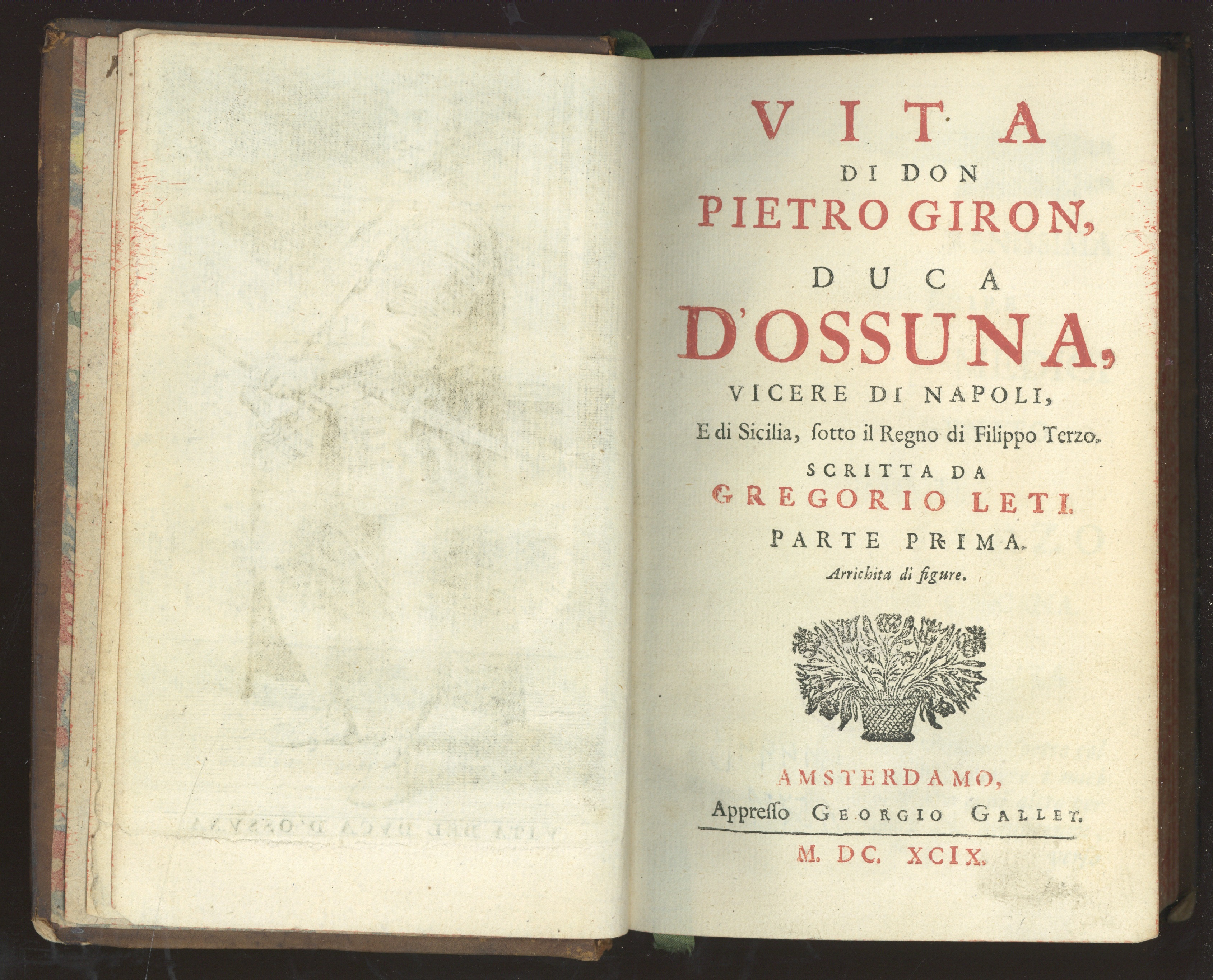 Náhledový obrázek SF 10303 – Vita di Don Pietro Girón, Duca d’Ossuna, 1., 1699 - 7