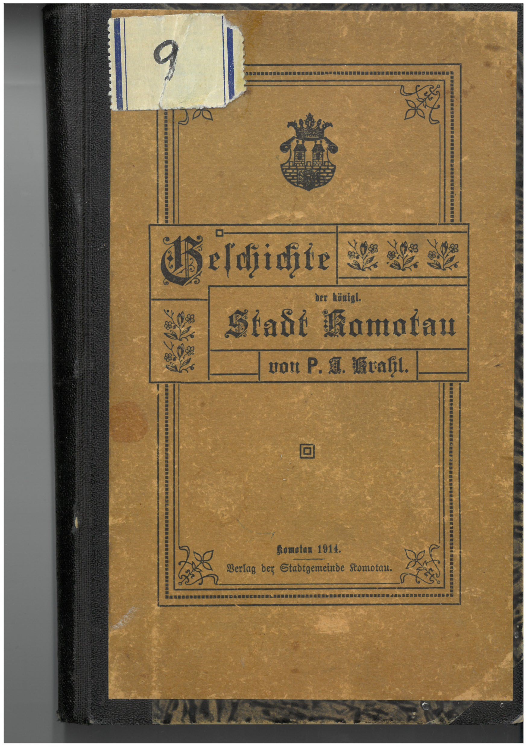 Náhledový obrázek brožura Adressbuch der Stadt Komotau - 1