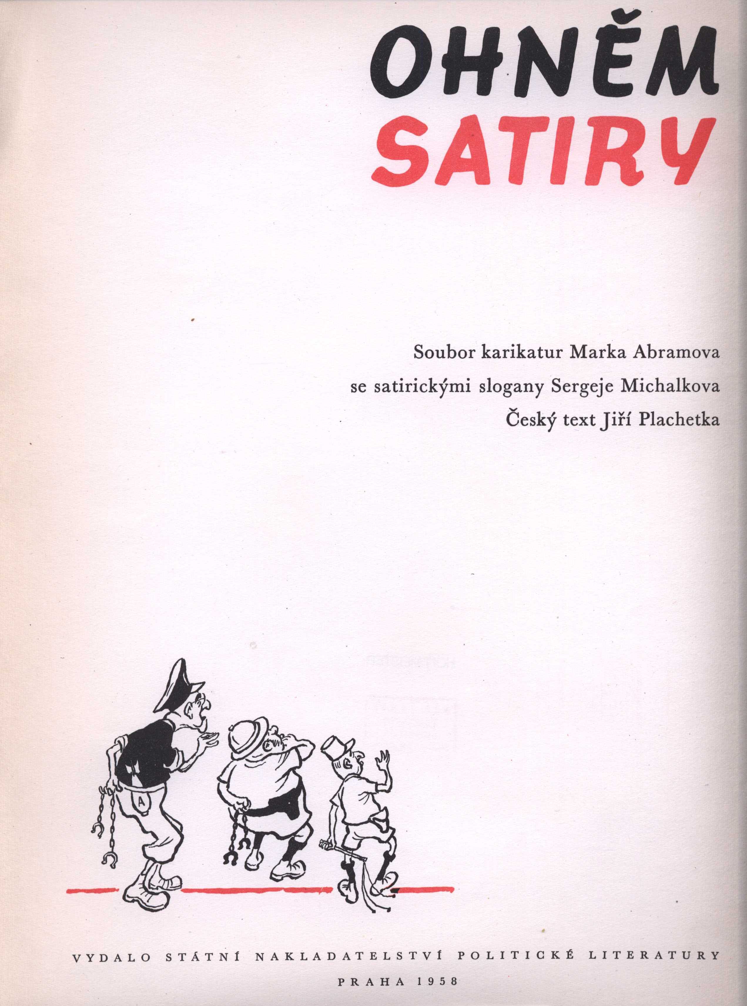 Náhledový obrázek Ohněm satiry - 2