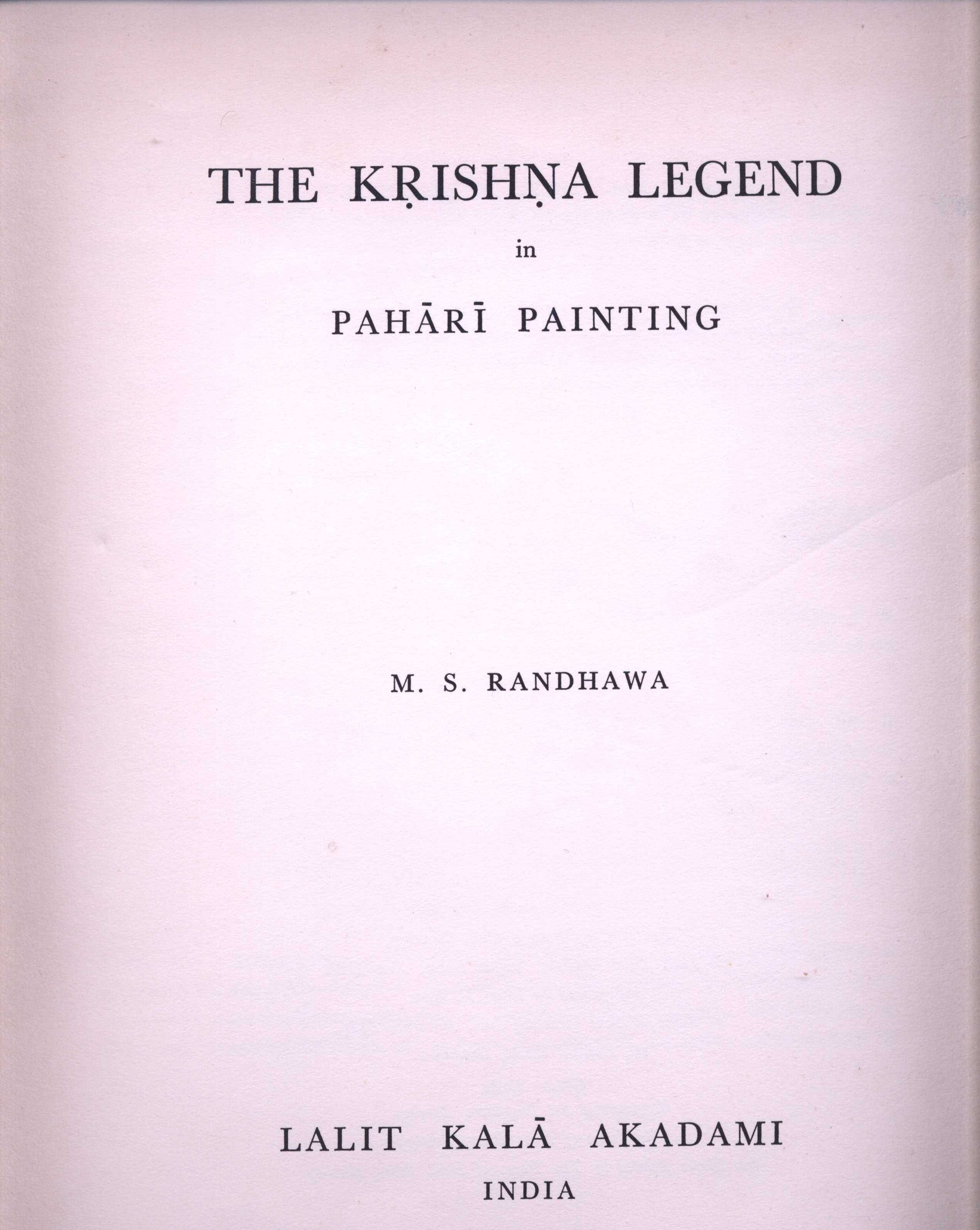 Náhledový obrázek The Kŗishņa Legend in Pahārī painting - 2