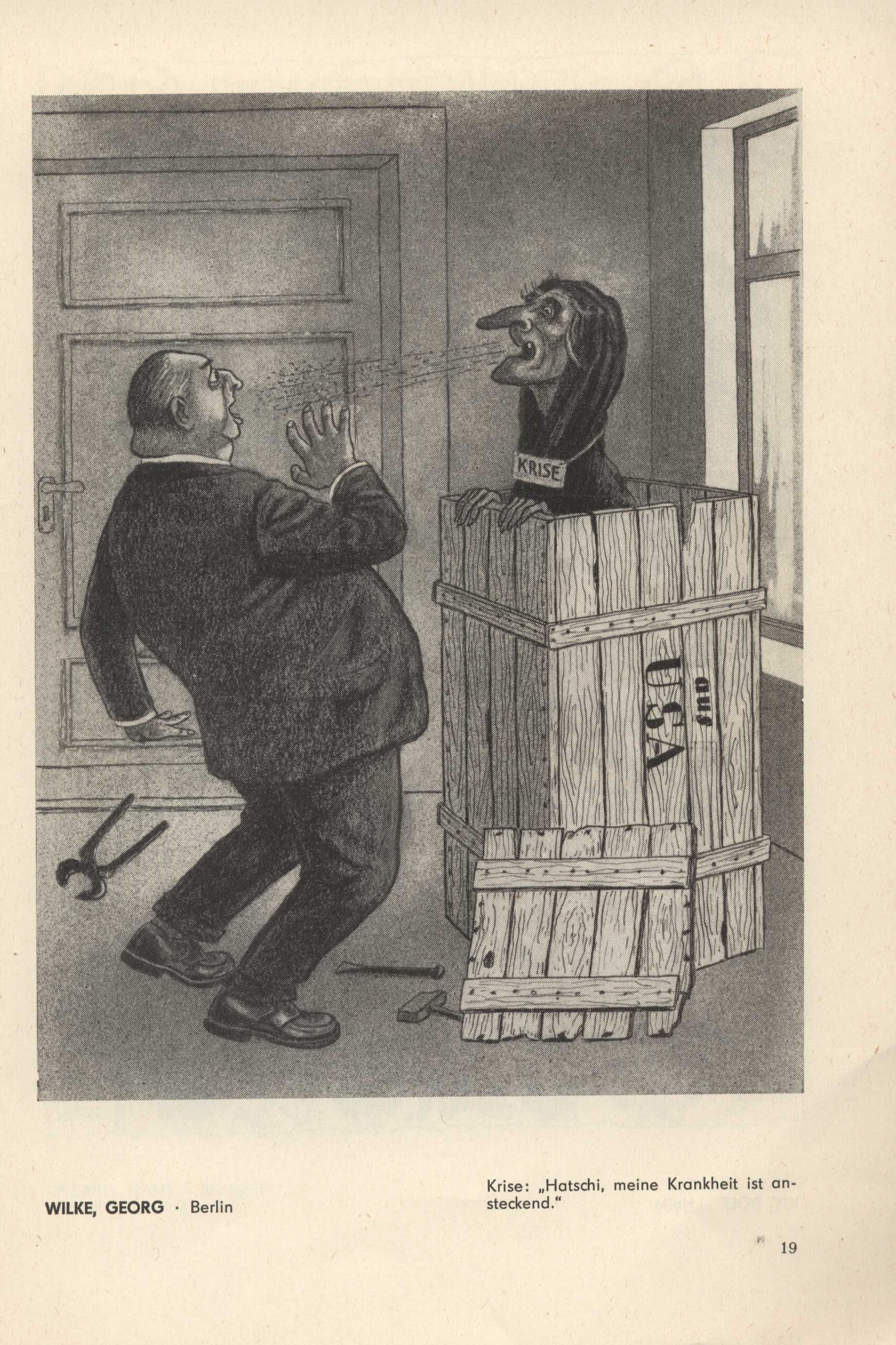 Náhledový obrázek Deutsche Karikaturen-Ausstellung 1954 - 3