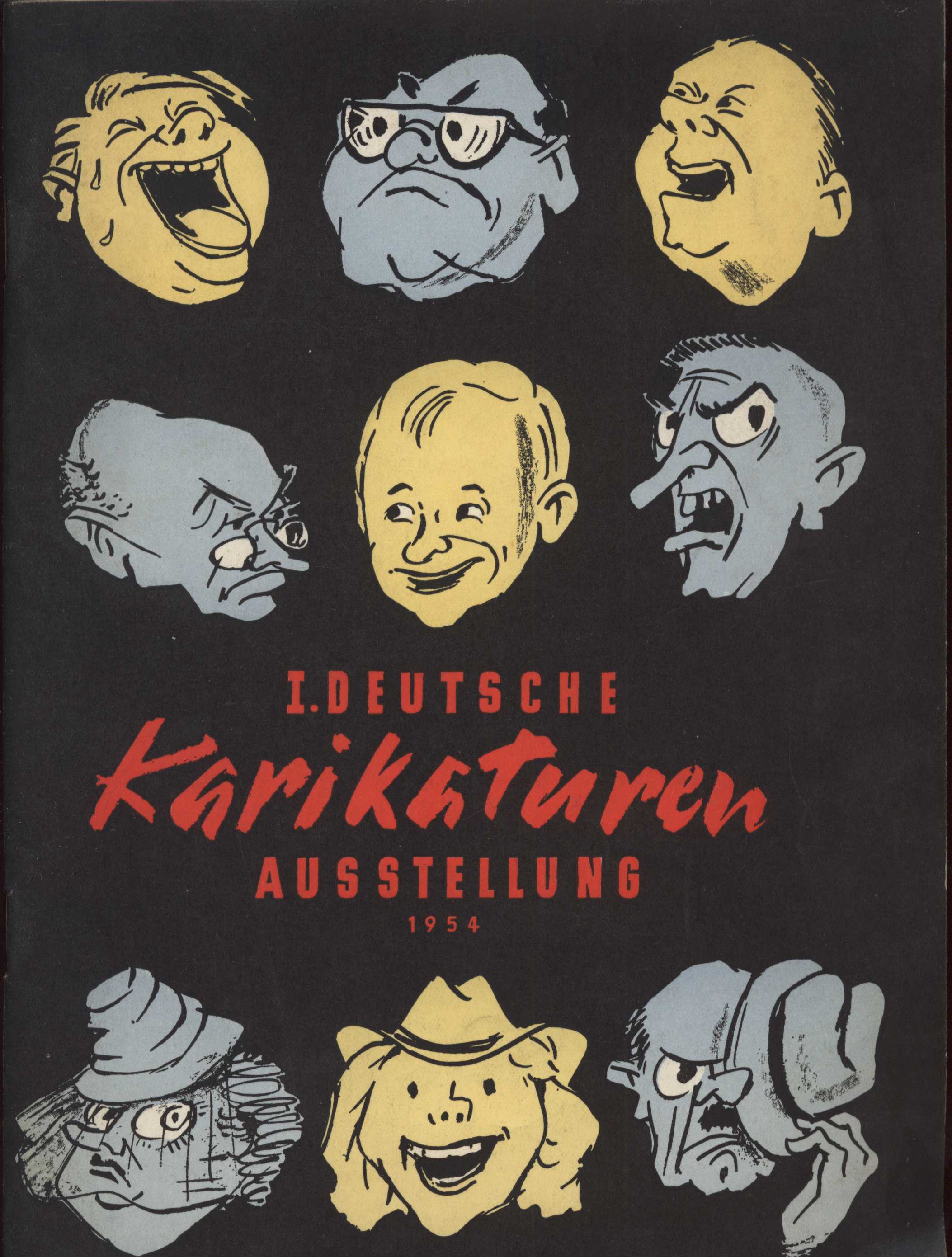 Náhledový obrázek Deutsche Karikaturen-Ausstellung 1954 - 1